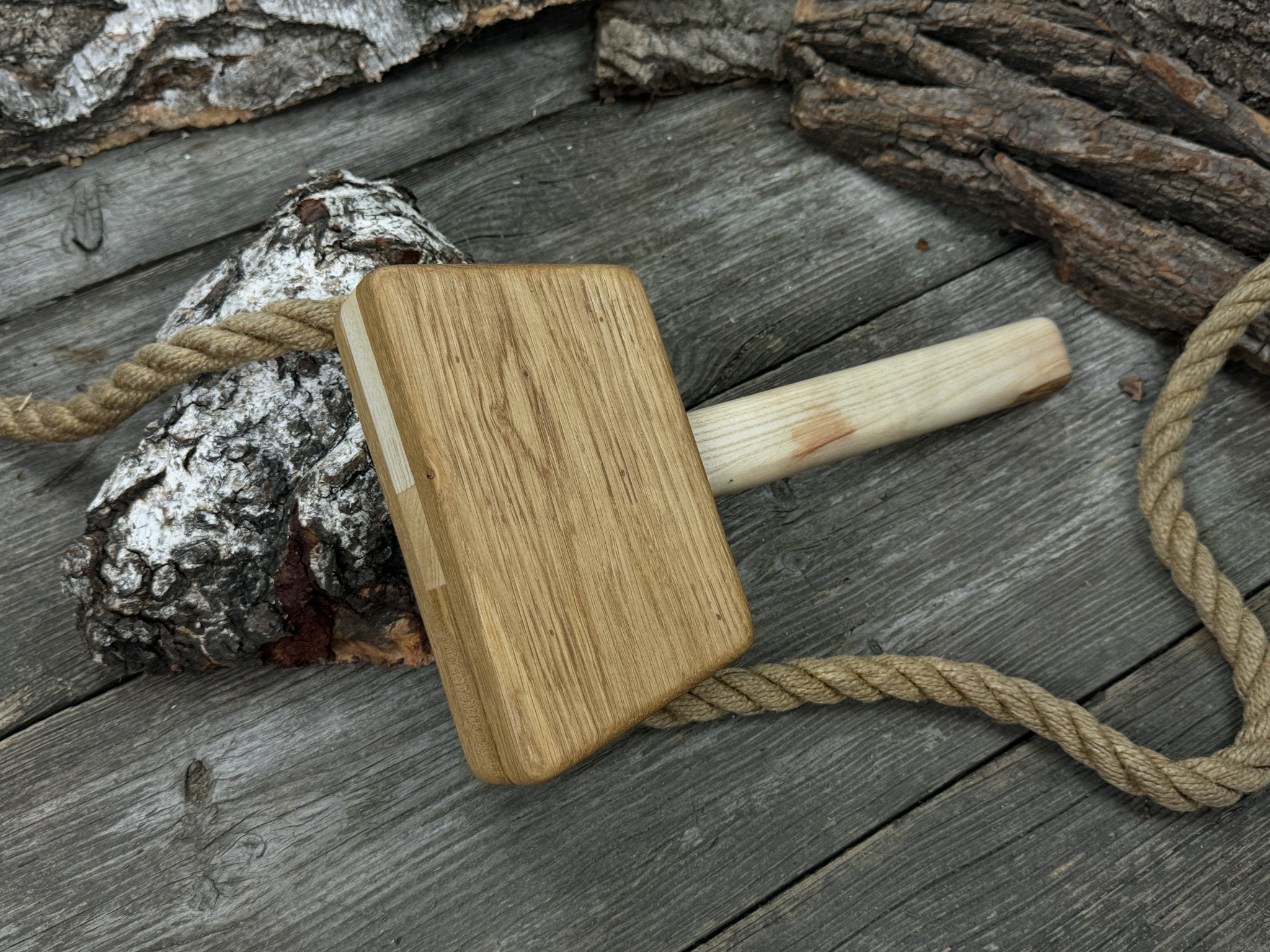 Quiet 35 oz Wooden Mallet (Mallet Tool) - Randy's LLC