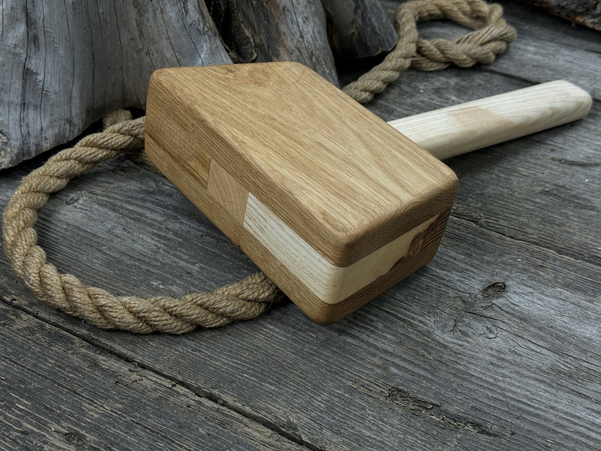 Quiet 35 oz Wooden Mallet (Mallet Tool) - Randy's LLC