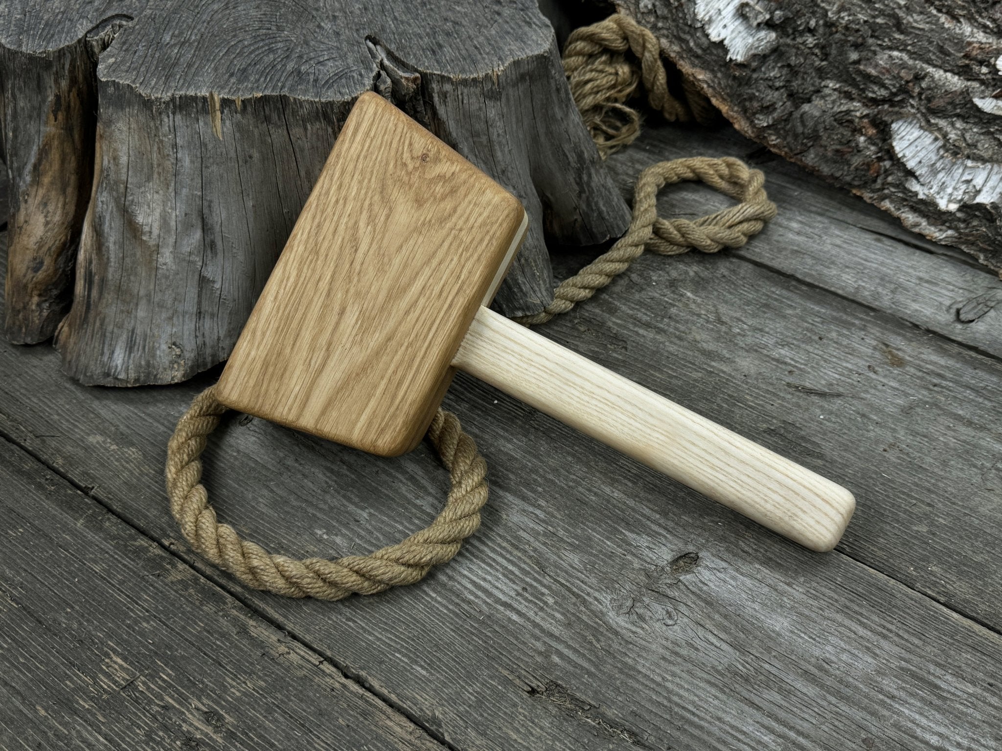 Quiet 35 oz Wooden Mallet (Mallet Tool) - Randy's LLC