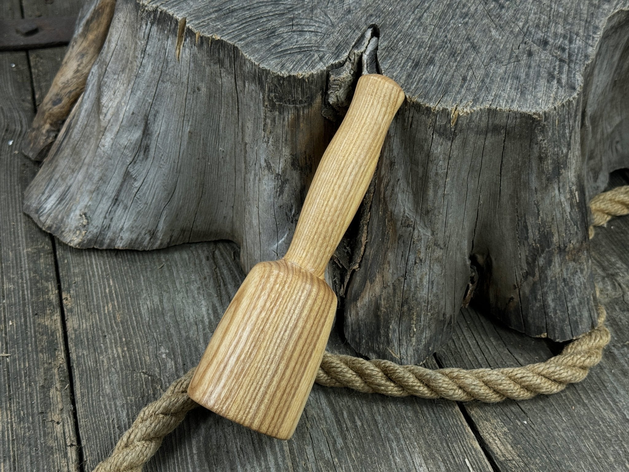 Quiet 7 oz. Wooden Mallet (Mallet Tool) - Randy's LLC