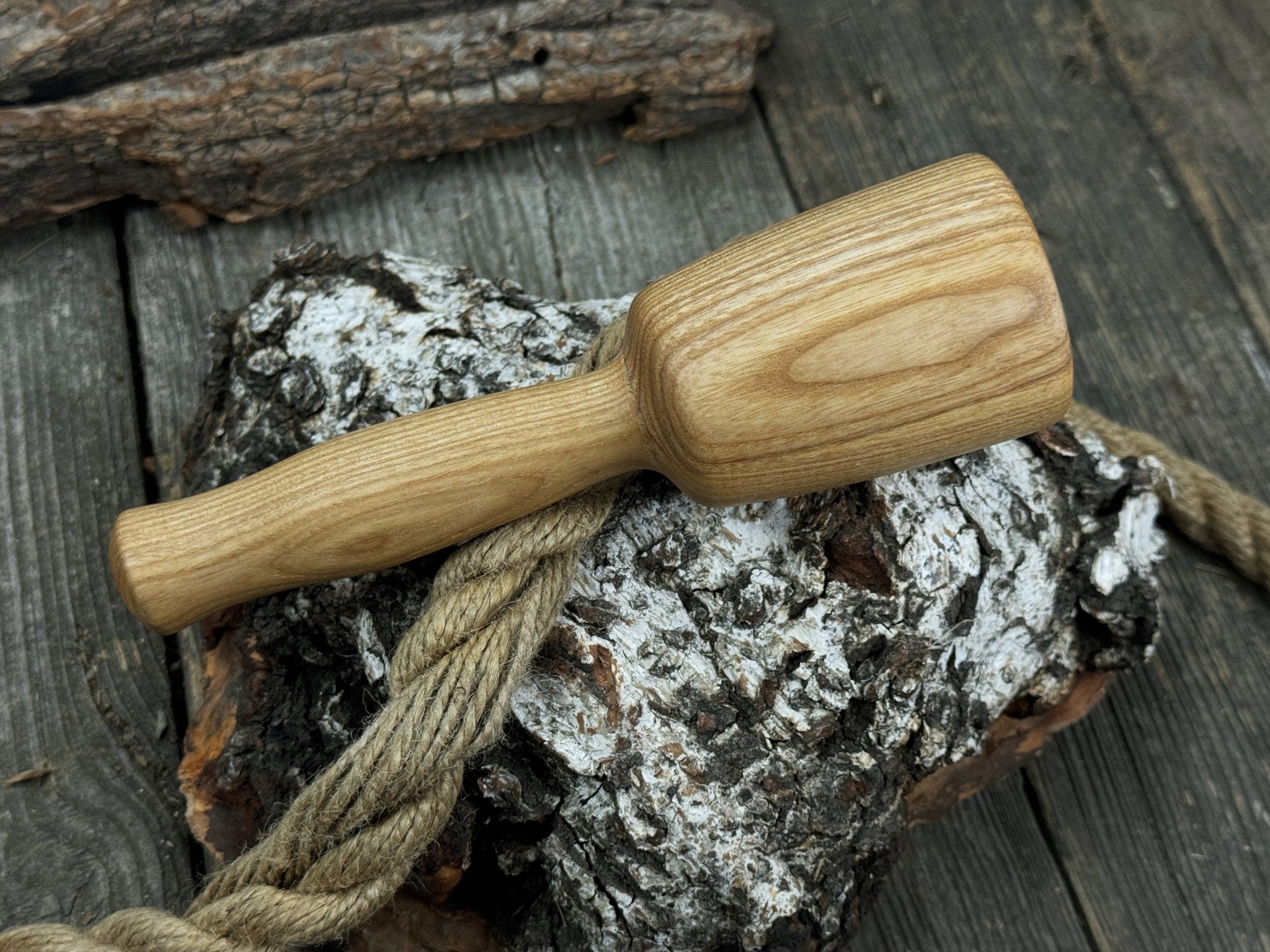 Quiet 7 oz. Wooden Mallet (Mallet Tool) - Randy's LLC