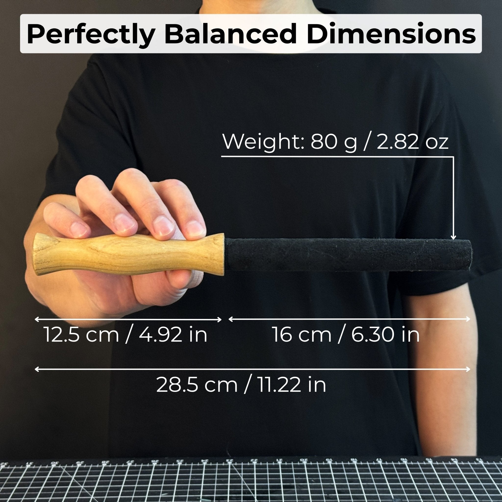 Round Leather Strop For Knife Sharpening - Randy's LLC