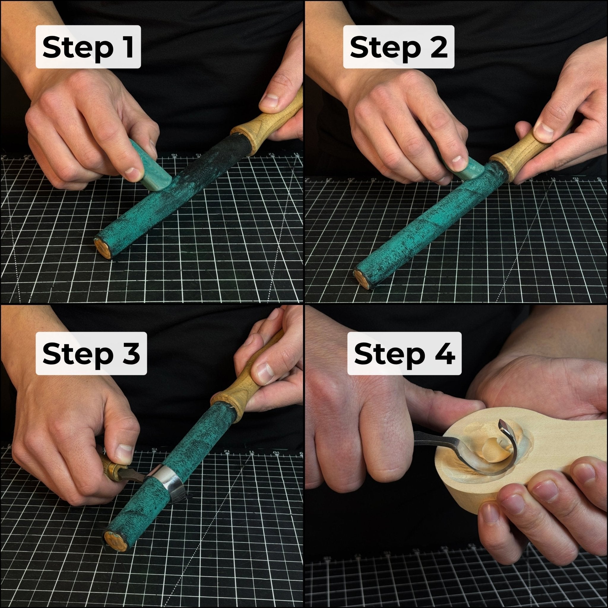 Round Leather Strop For Knife Sharpening - Randy's LLC