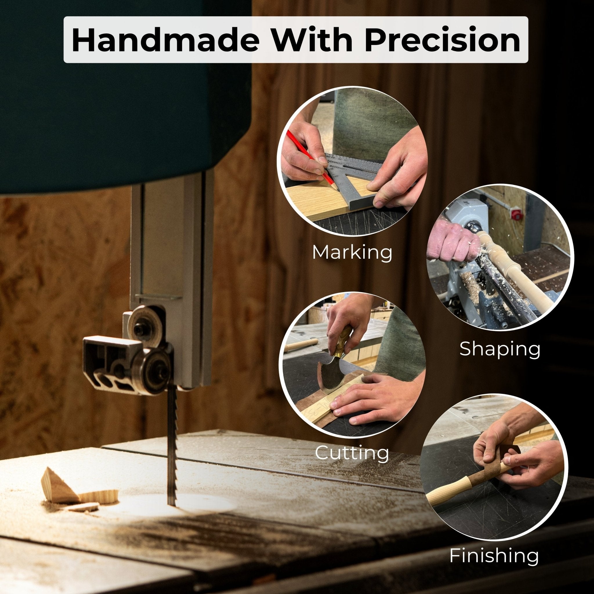 Round Leather Strop For Knife Sharpening - Randy's LLC