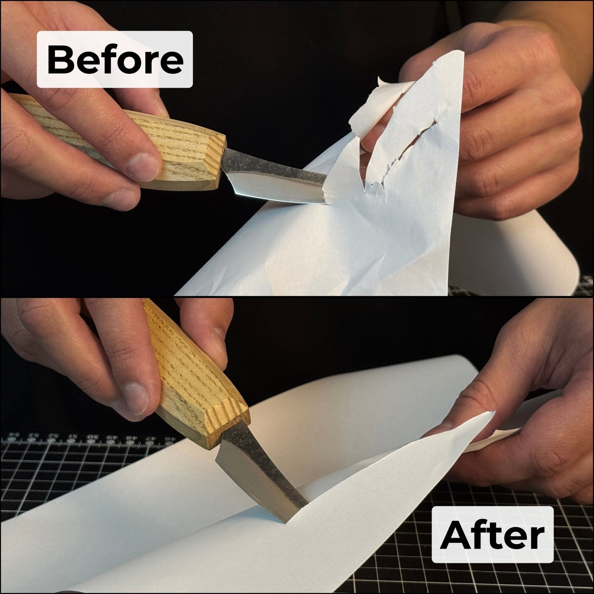 Round Leather Strop For Knife Sharpening - Randy's LLC