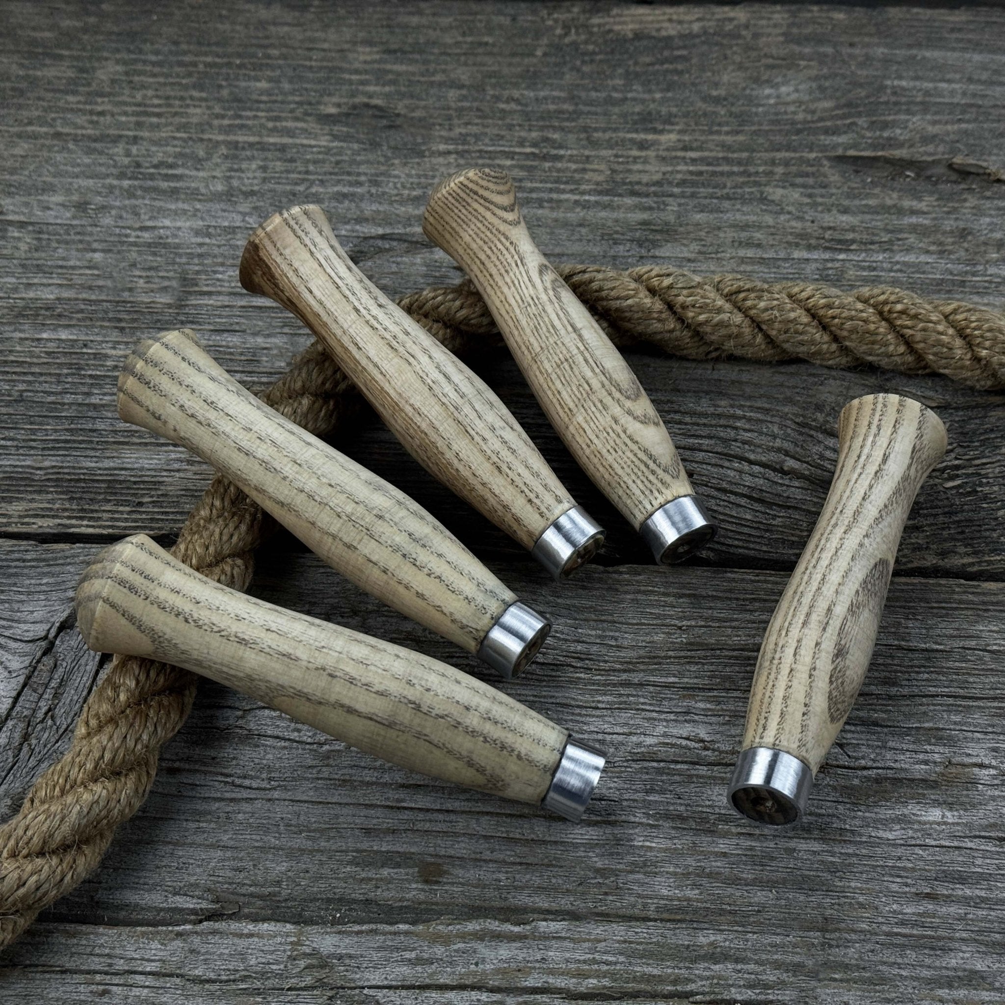 Set of 5 Ash Handles – Ideal for Carving Knives & Hand Tool Repair - Randy's LLC