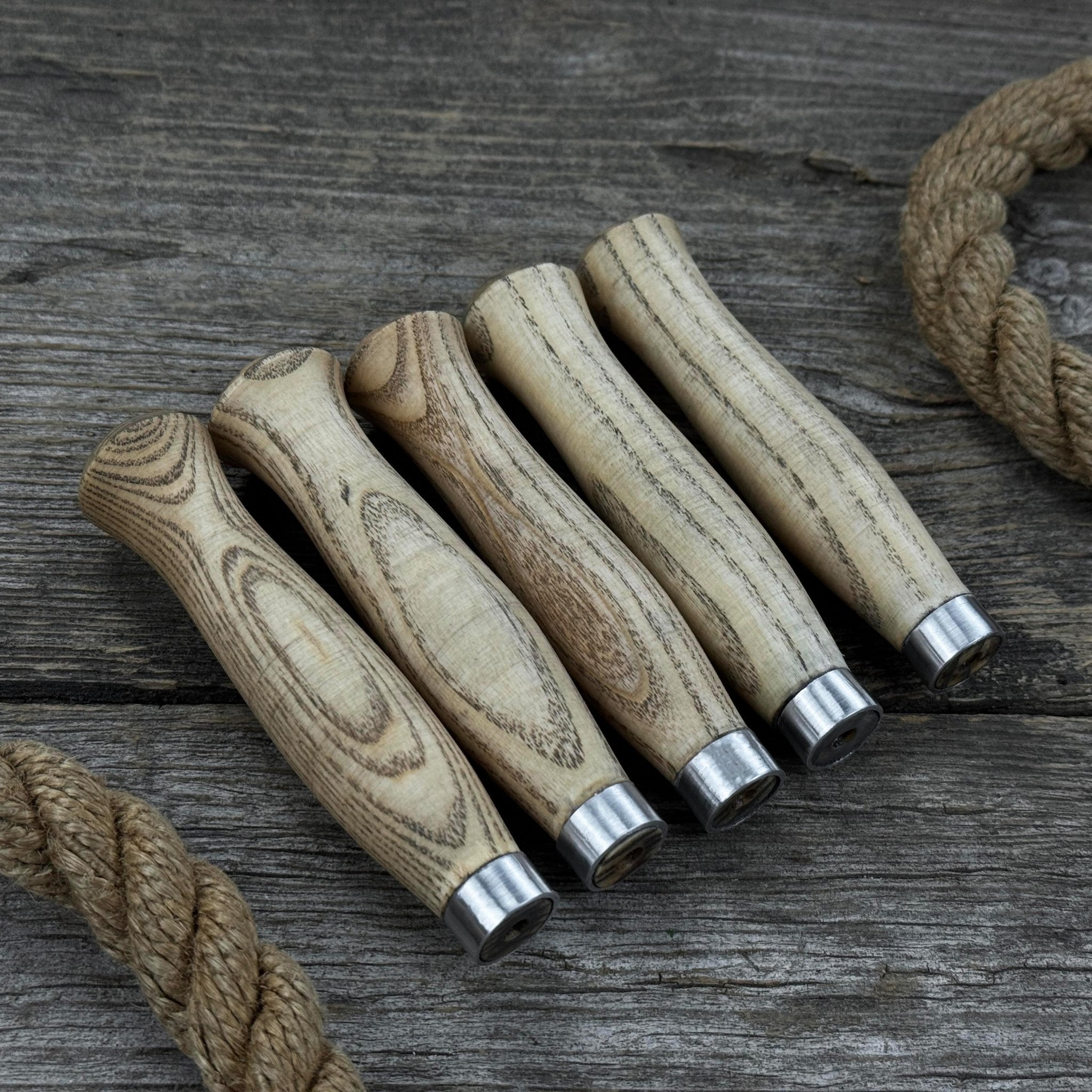 Set of 5 Ash Handles – Ideal for Carving Knives & Hand Tool Repair - Randy's LLC