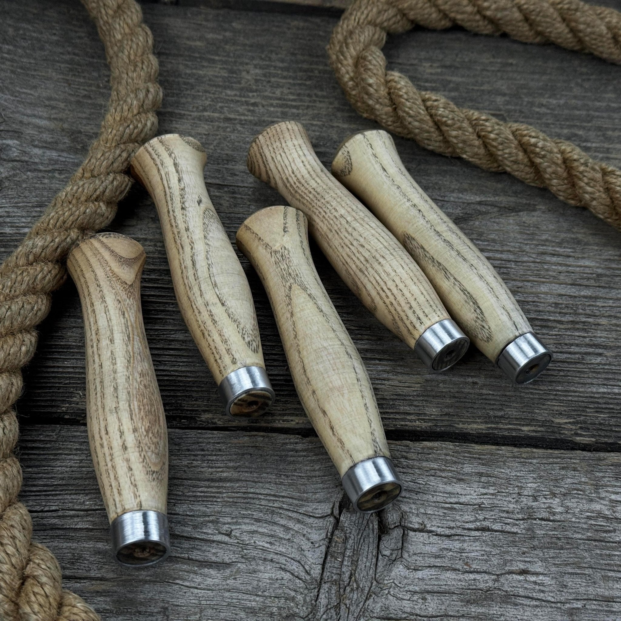 Set of 5 Ash Handles – Ideal for Carving Knives & Hand Tool Repair - Randy's LLC