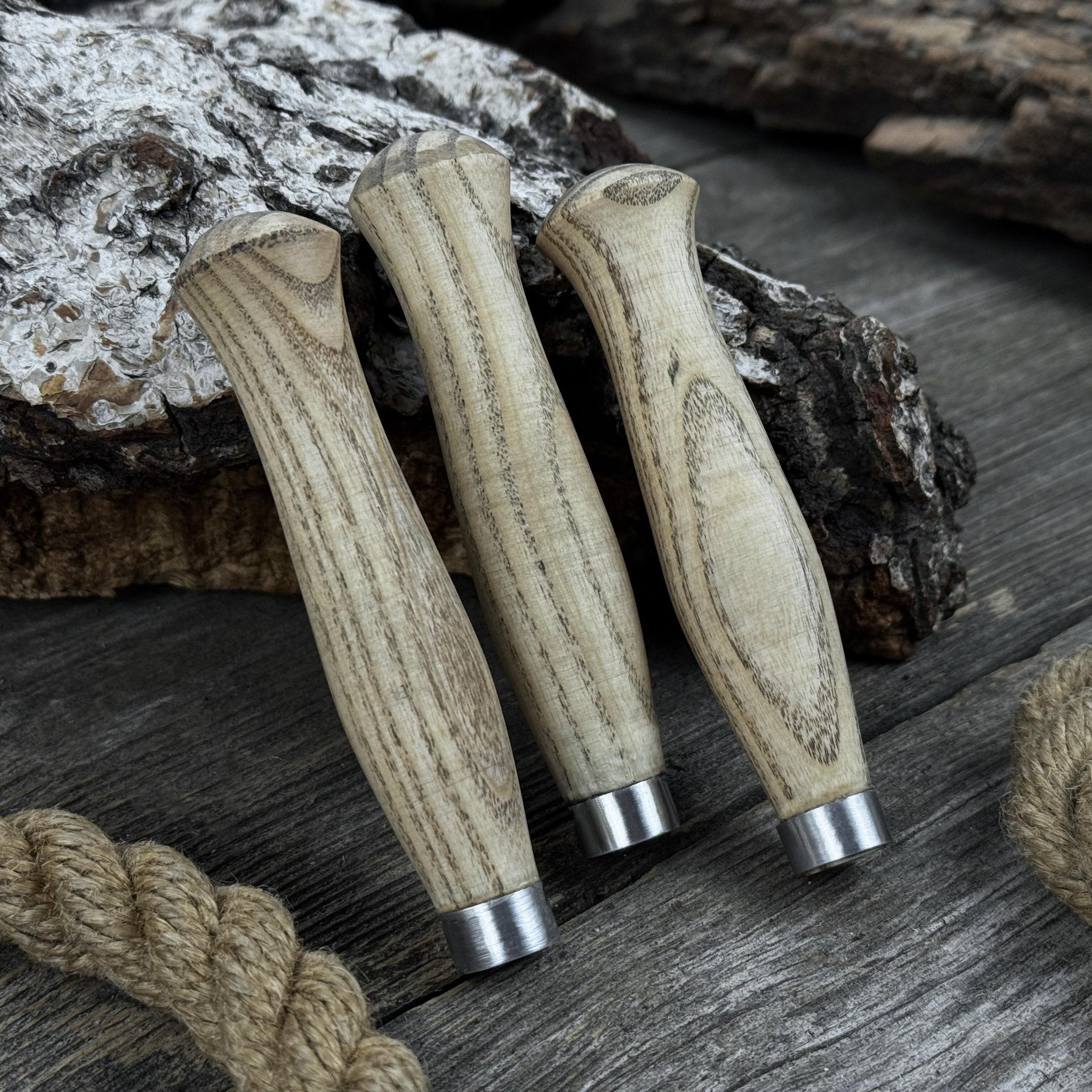 Set of 5 Ash Handles – Ideal for Carving Knives & Hand Tool Repair - Randy's LLC