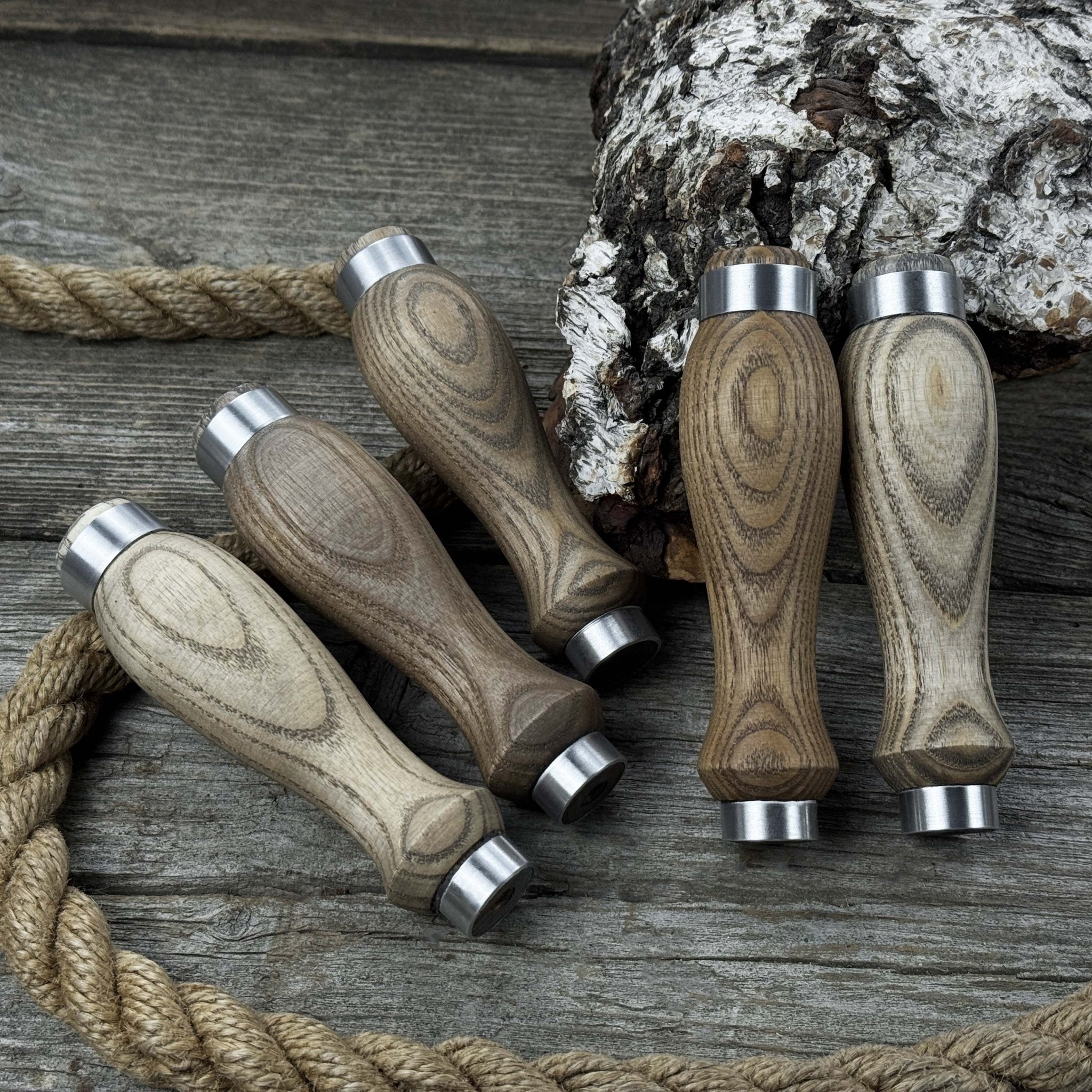 Set of 5 Ash Wood Replacement Handles - Randy's LLC