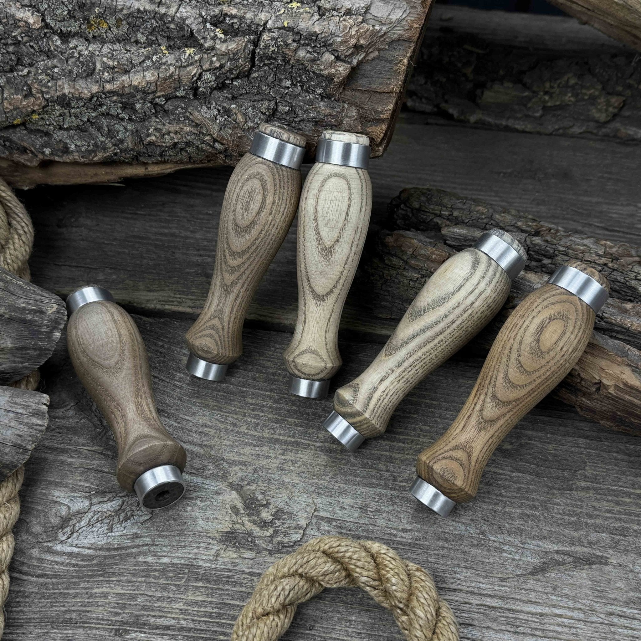 Set of 5 Ash Wood Replacement Handles - Randy's LLC