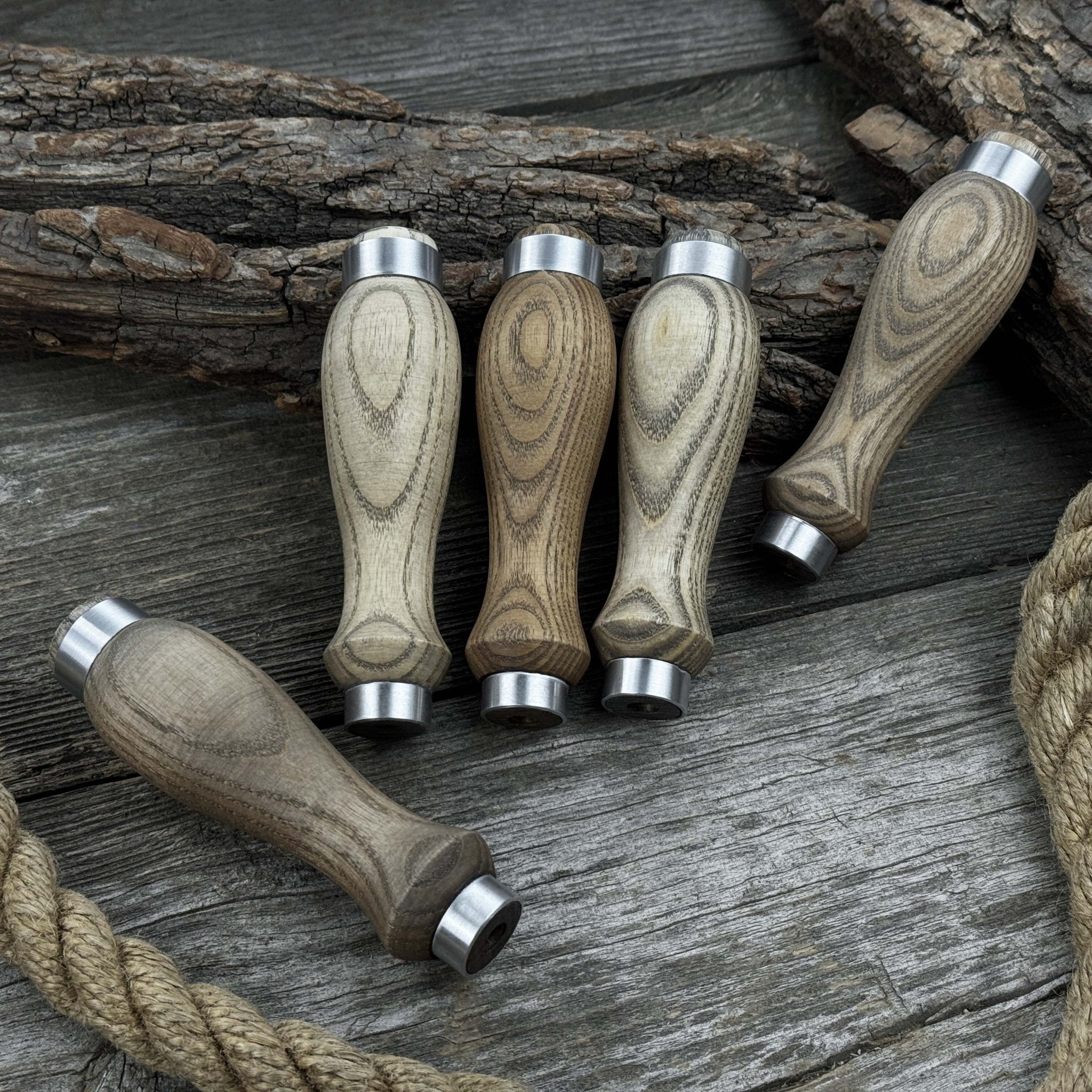 Set of 5 Ash Wood Replacement Handles - Randy's LLC