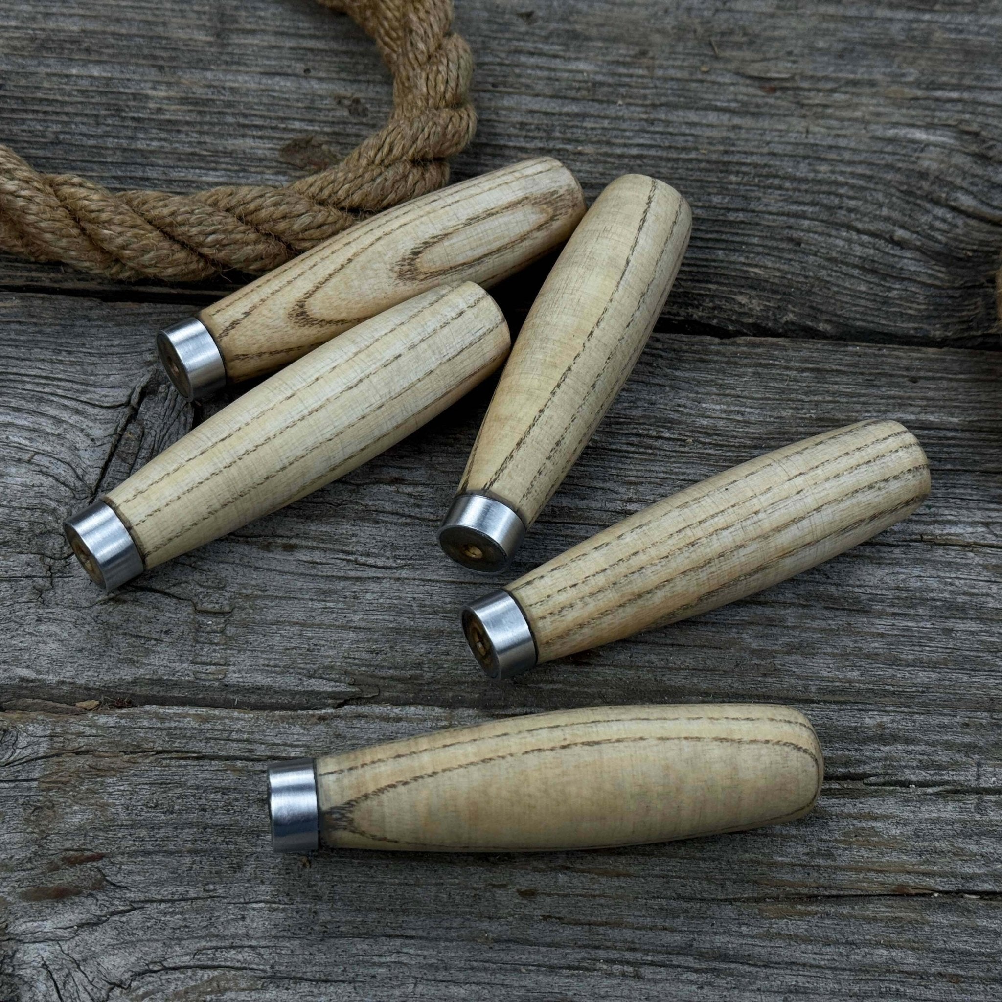 Set of 5 Compact Ash Wood Handles - Randy's LLC