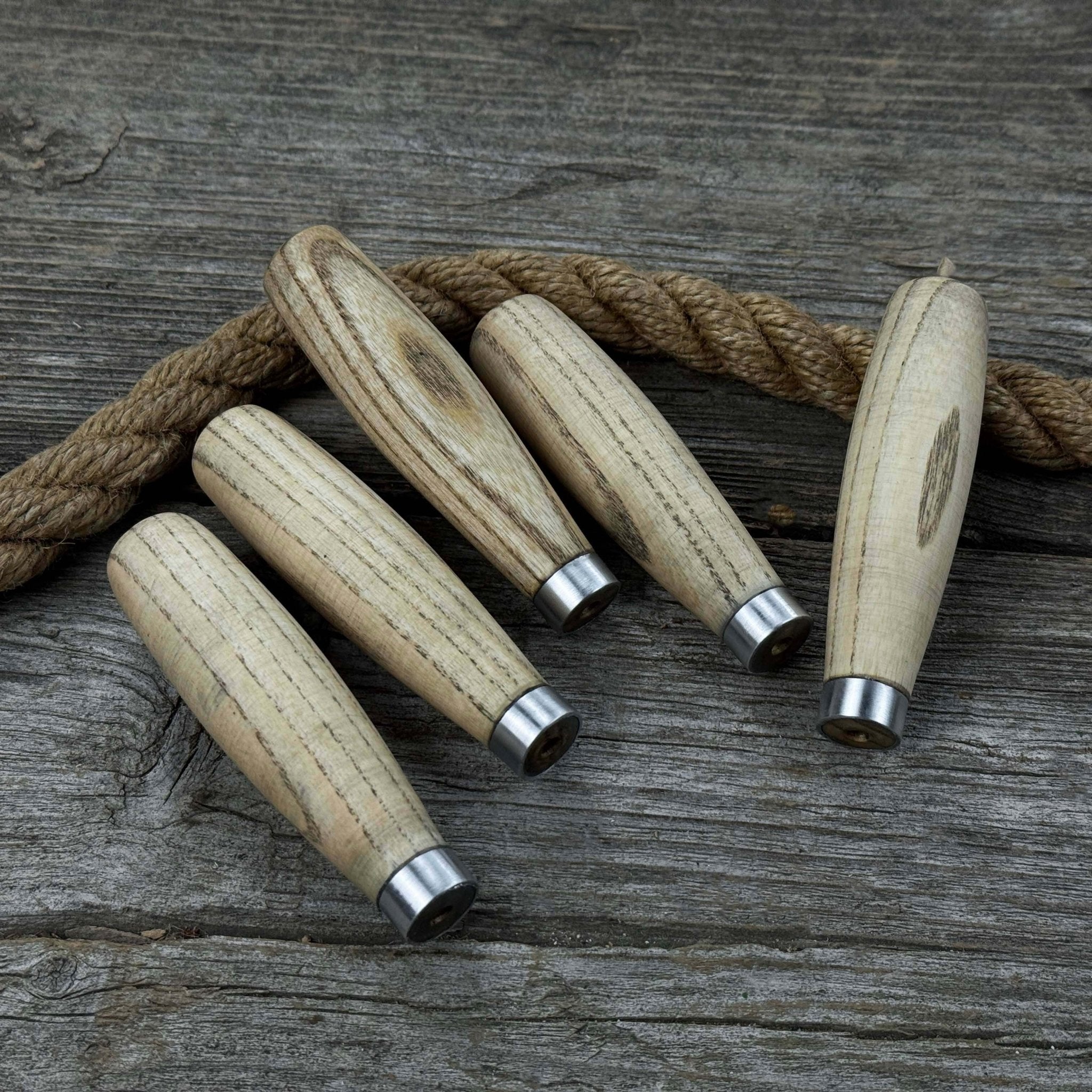 Set of 5 Compact Ash Wood Handles - Randy's LLC
