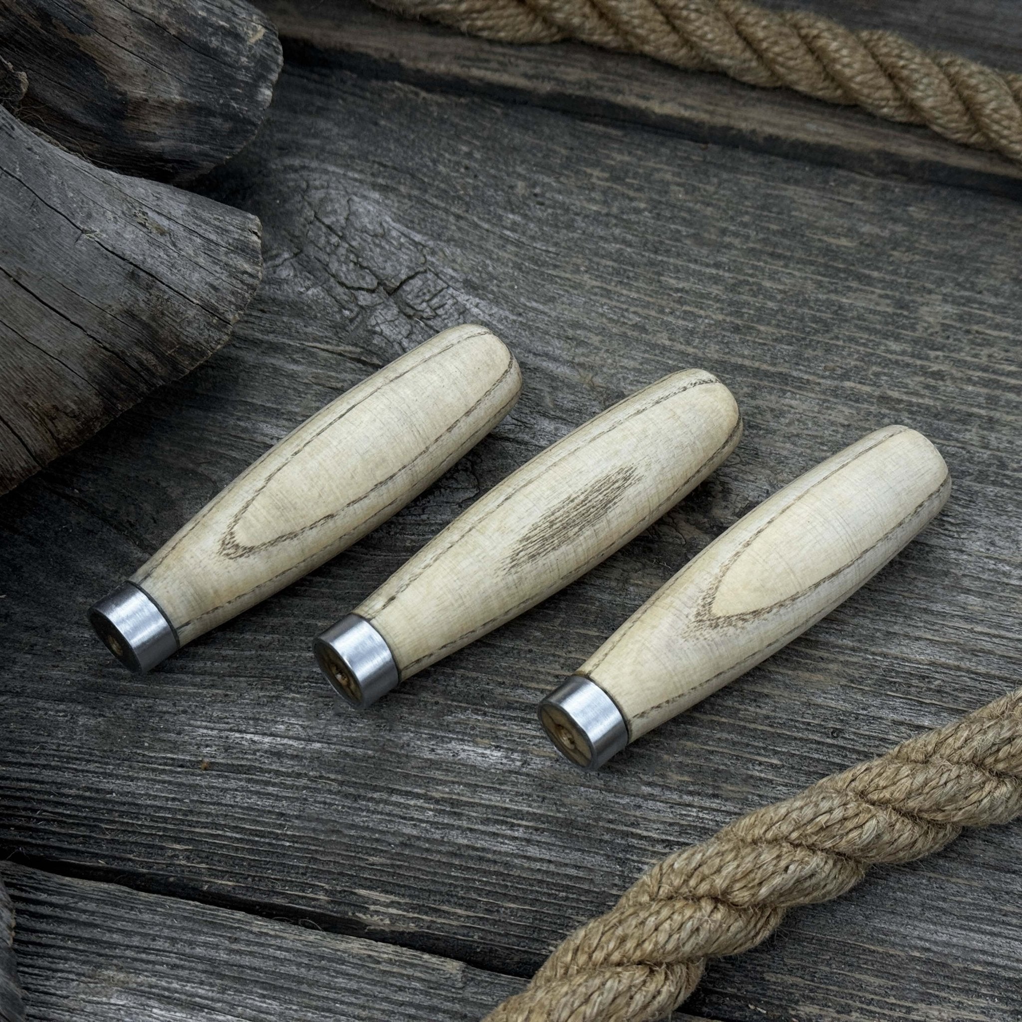 Set of 5 Compact Ash Wood Handles - Randy's LLC