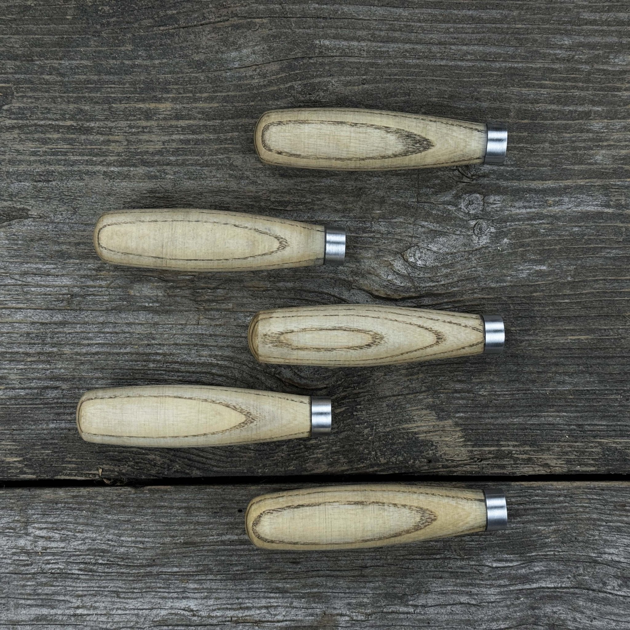 Set of 5 Compact Ash Wood Handles - Randy's LLC