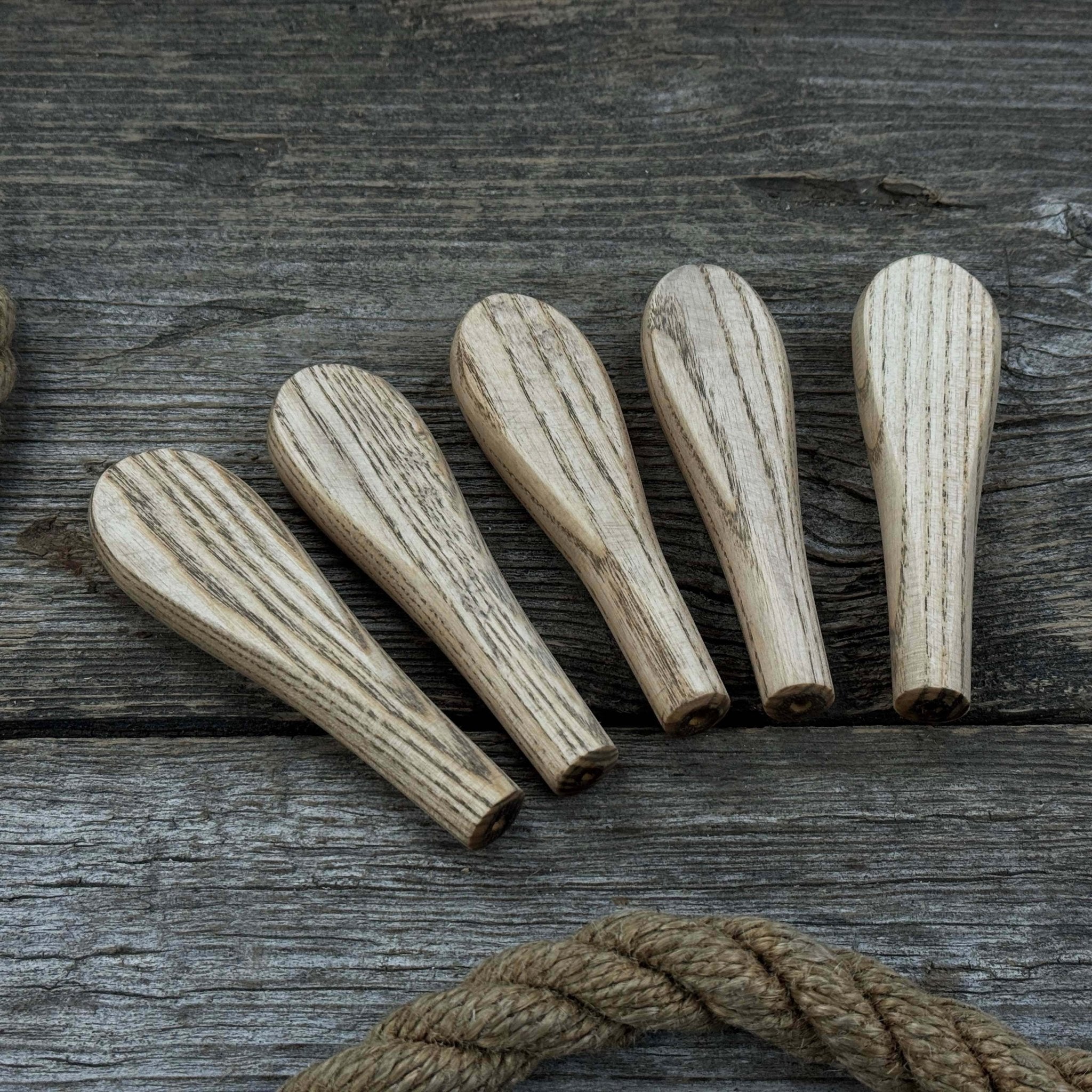 Set of 5 Universal Ash Wood Handles - Randy's LLC