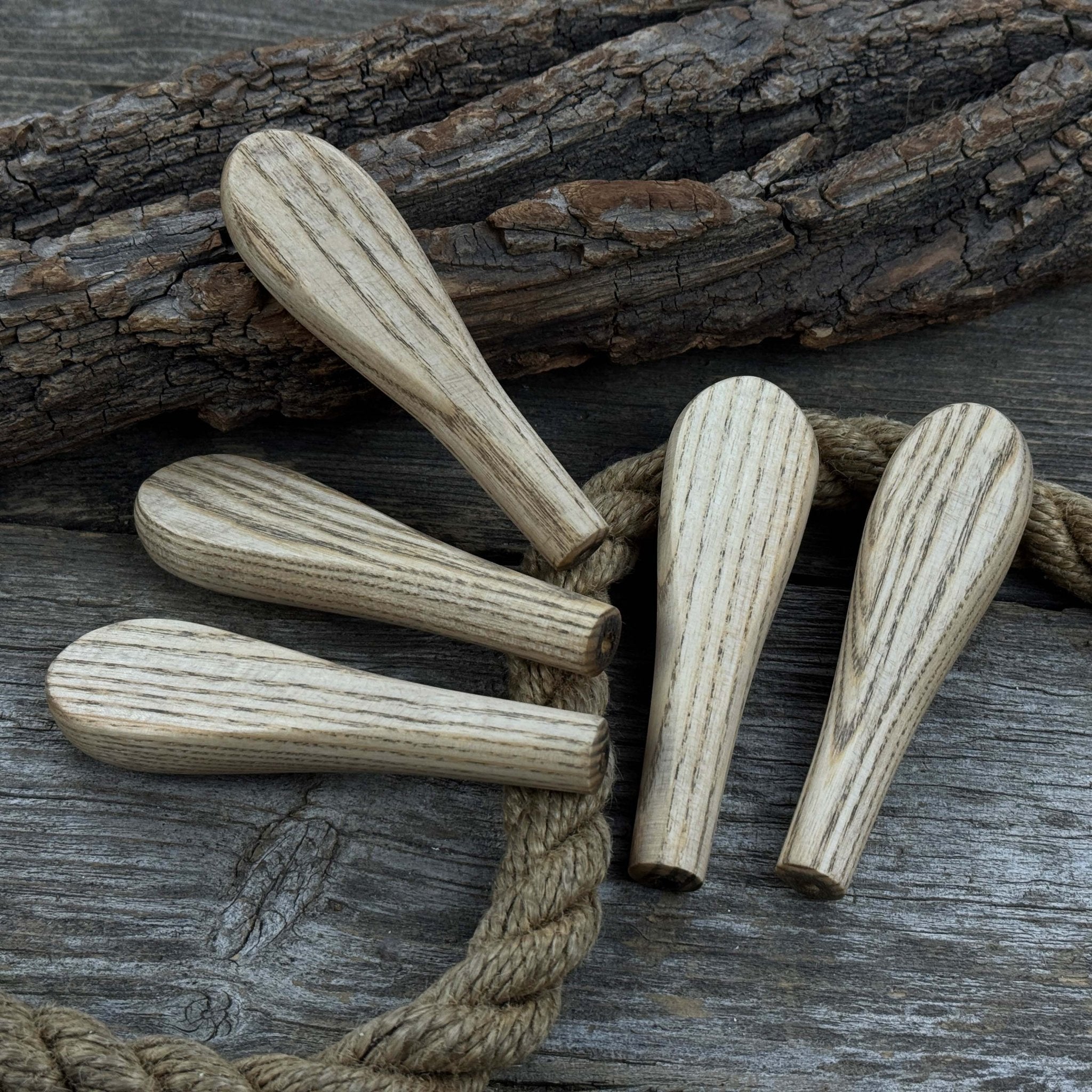 Set of 5 Universal Ash Wood Handles - Randy's LLC