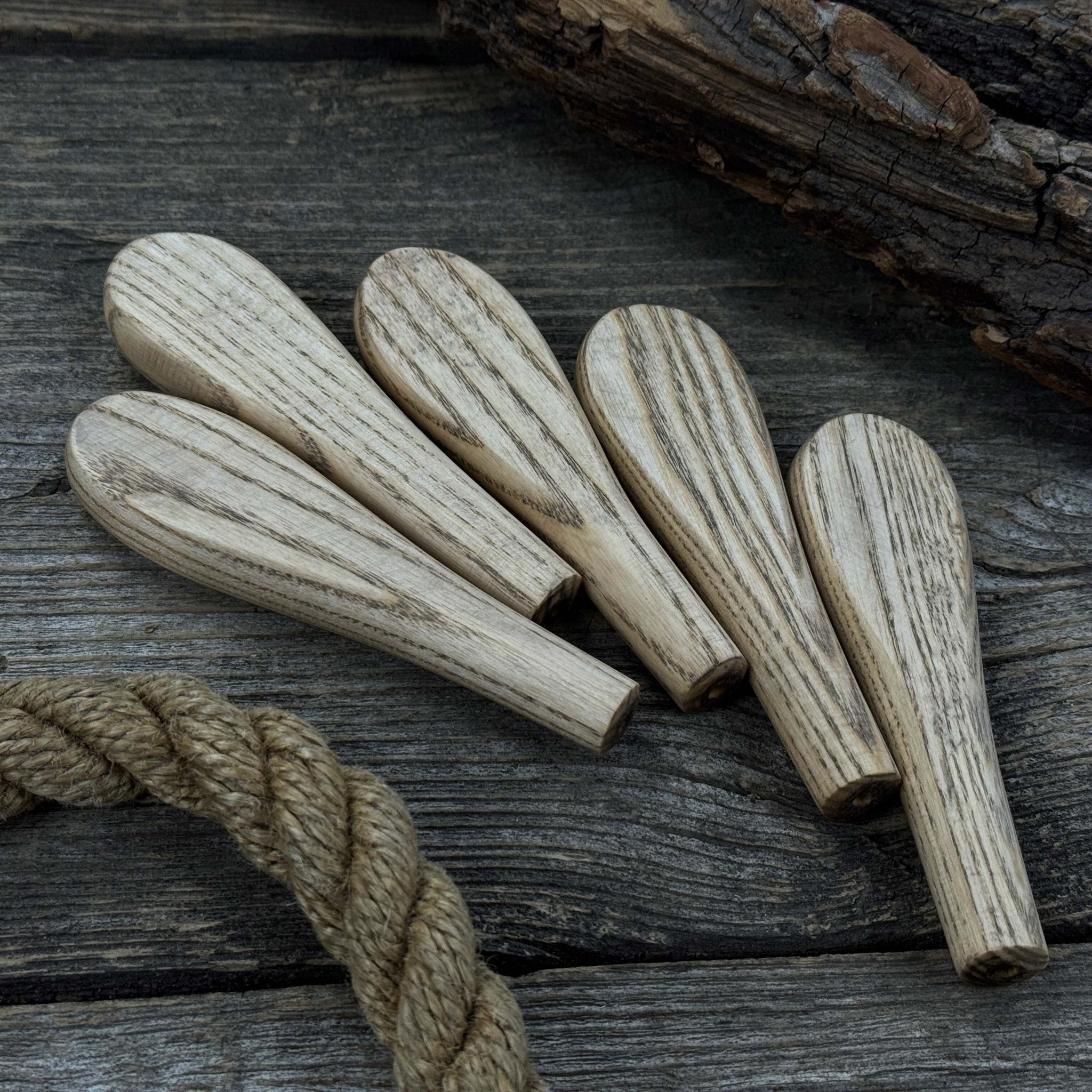 Set of 5 Universal Ash Wood Handles - Randy's LLC