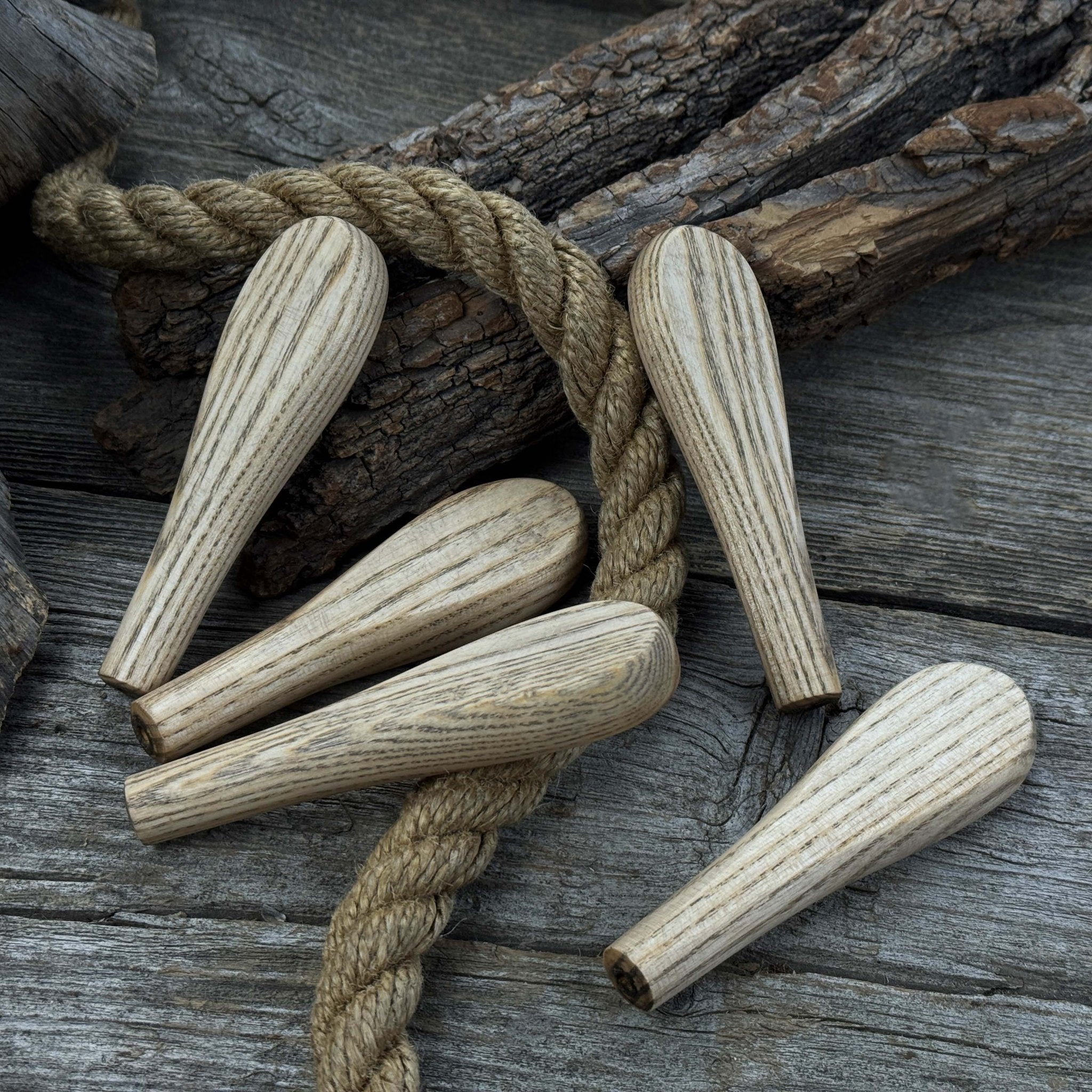 Set of 5 Universal Ash Wood Handles - Randy's LLC