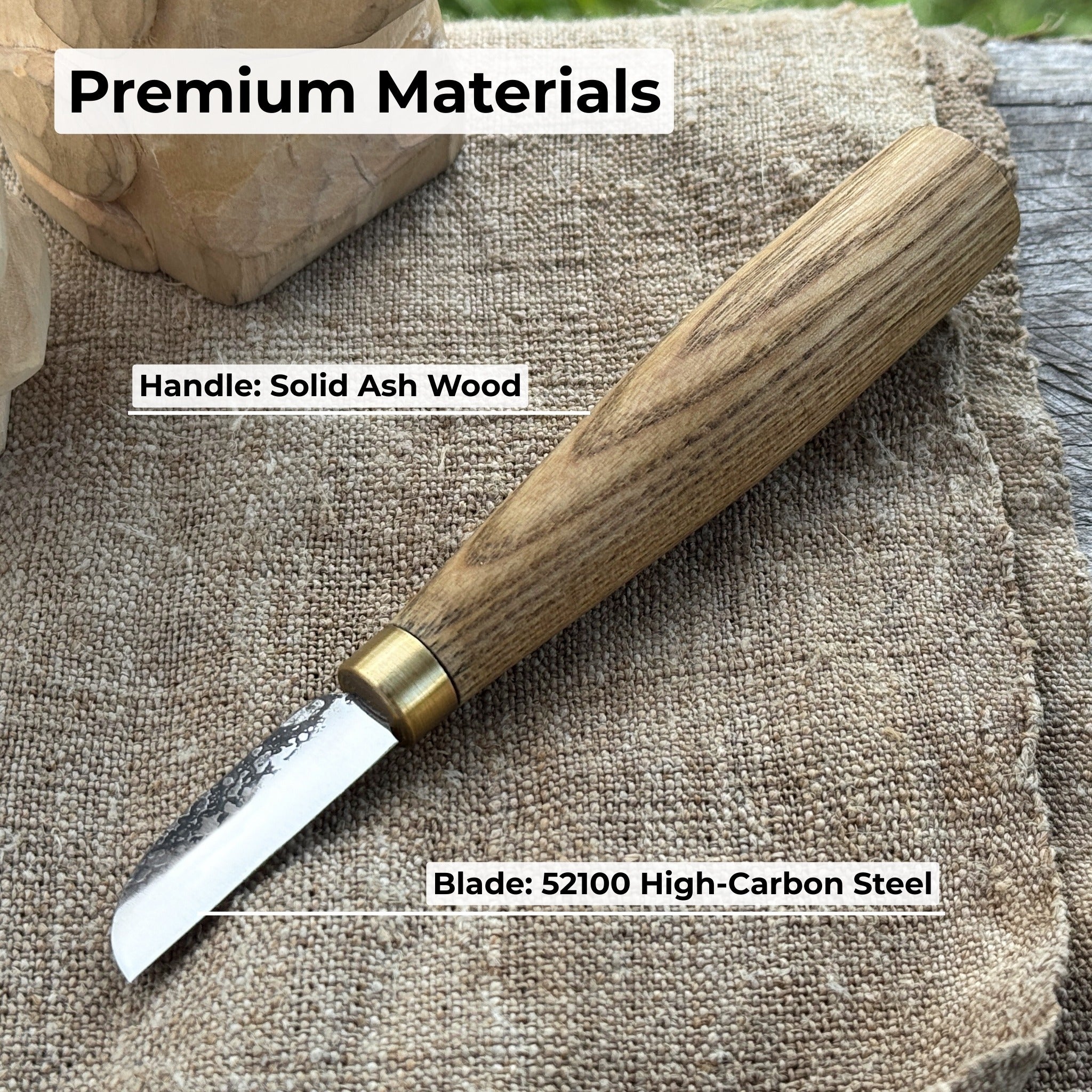 Small Chip Carving Knife, 4 cm (1.57 inches) - Randy's LLC