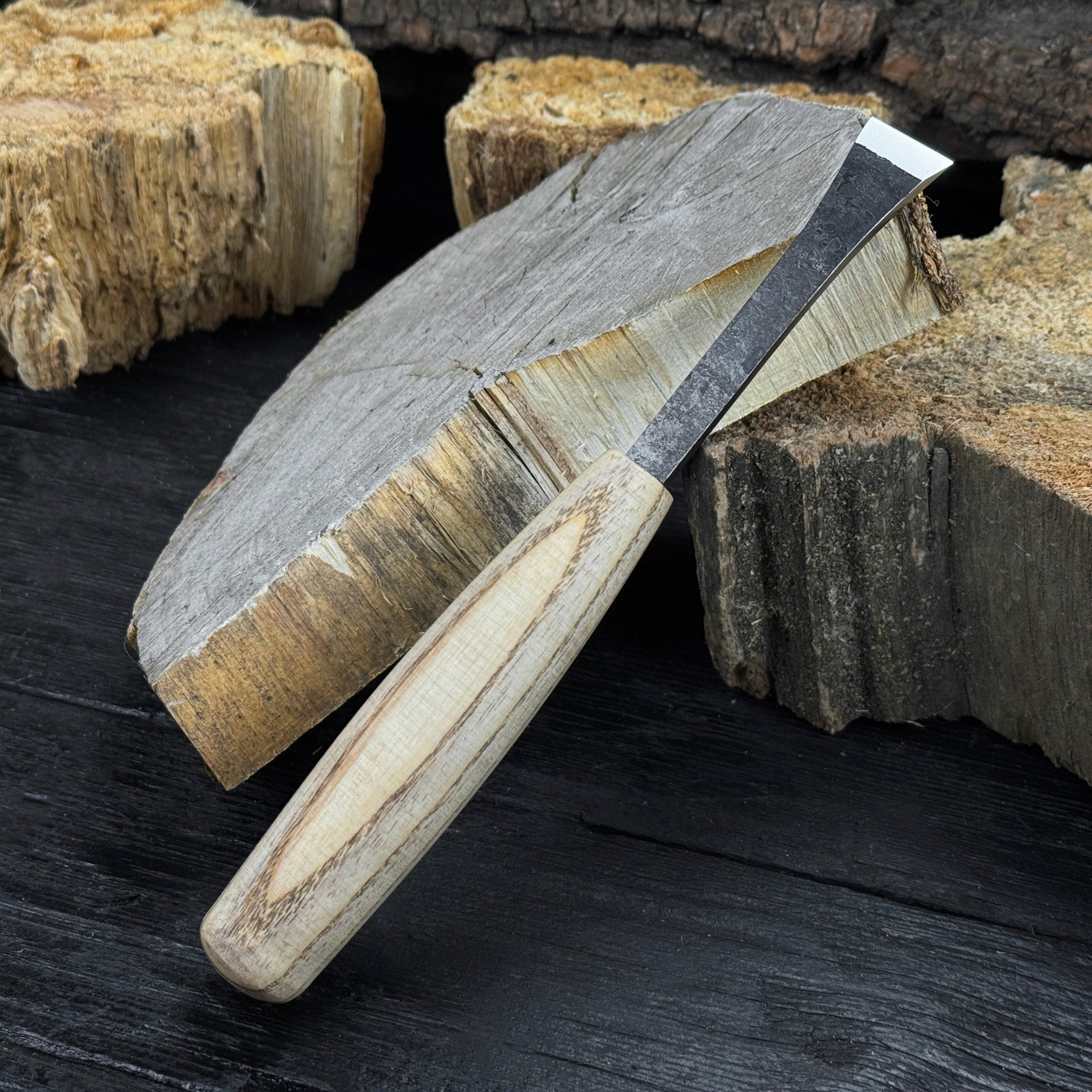 Small Flat Carving Chisel, 20 mm (0.79 inches) - Randy's LLC