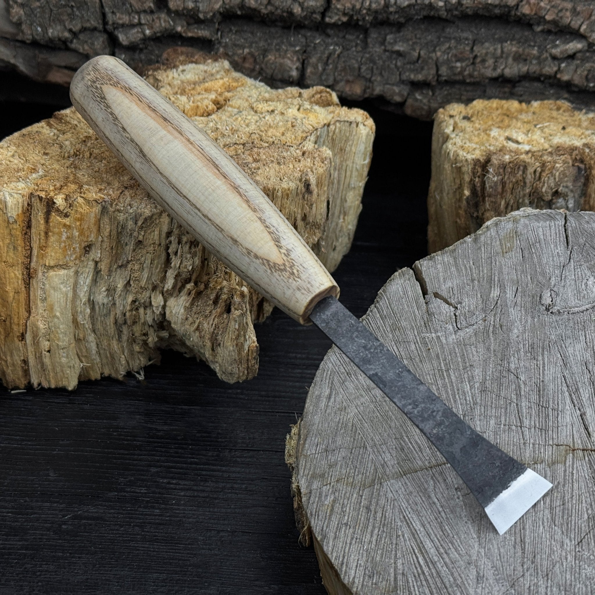 Small Flat Carving Chisel, 20 mm (0.79 inches) - Randy's LLC