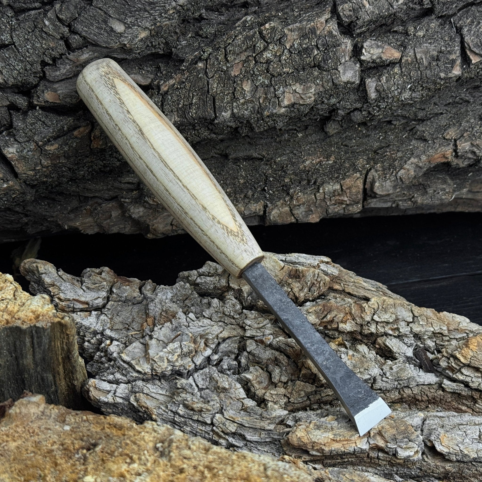 Small Flat Carving Chisel, 20 mm (0.79 inches) - Randy's LLC