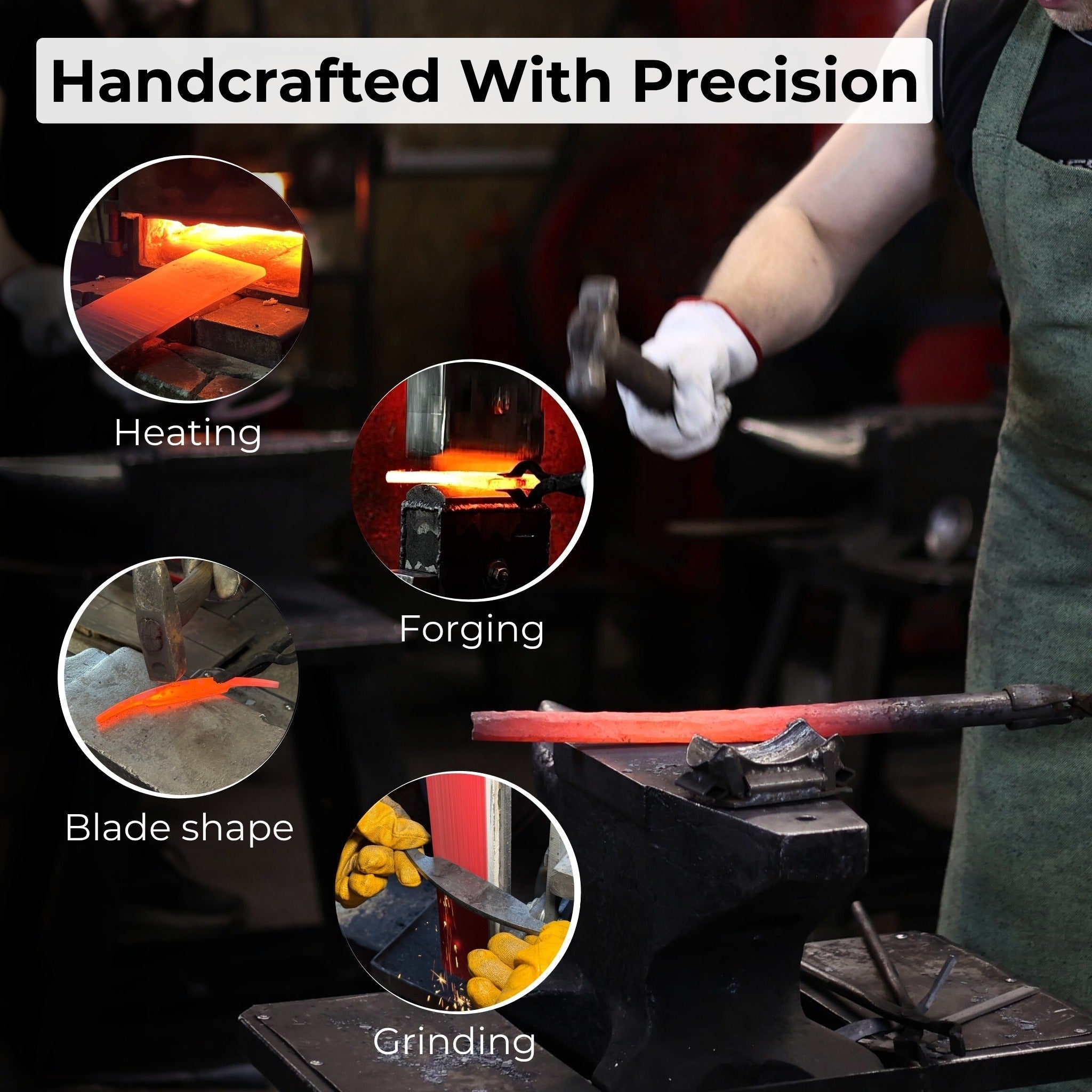 Small Straight Drawknife, 8.5 cm (3.3 inches) Cutting Edge - Randy's LLC