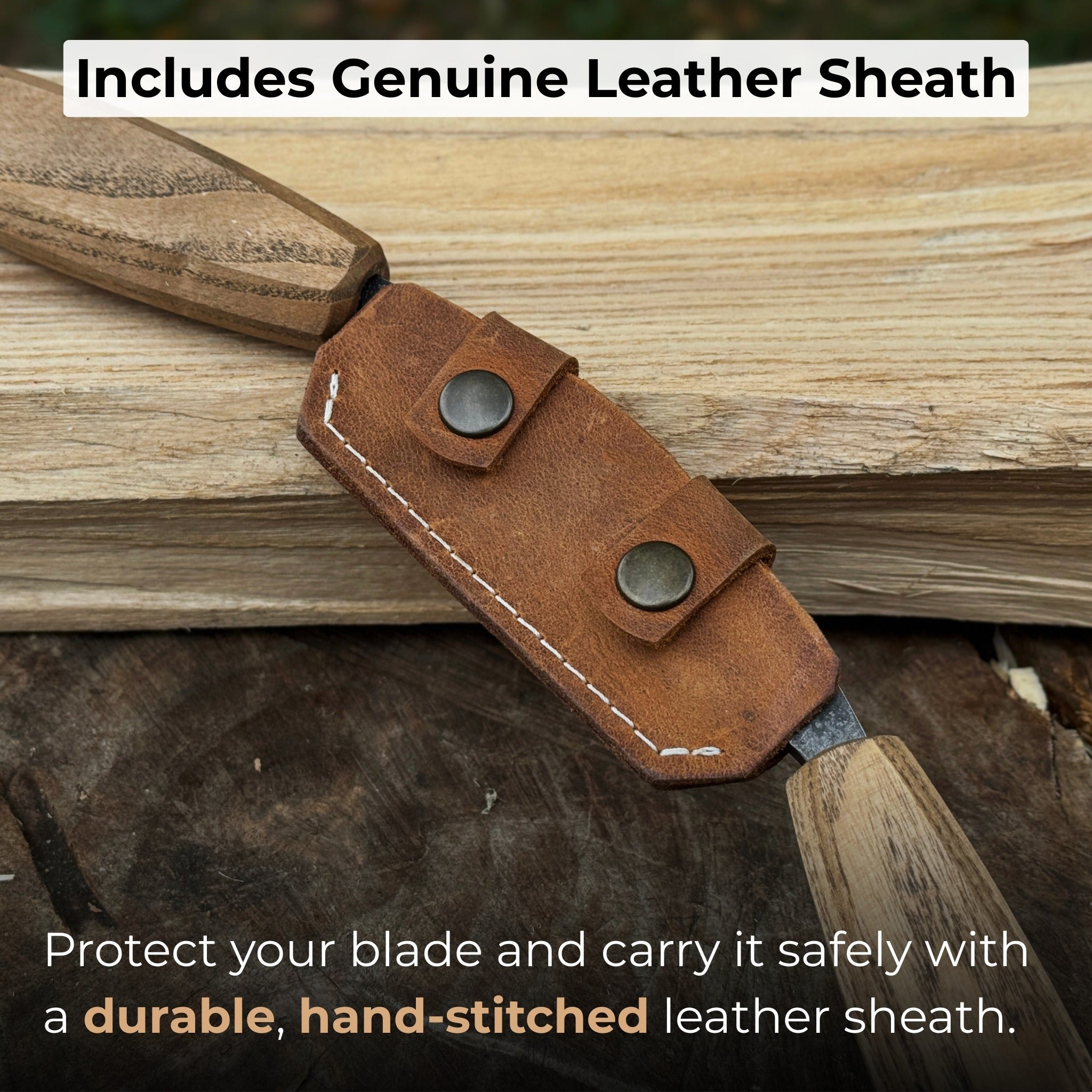 Small Straight Drawknife, 8.5 cm (3.3 inches) Cutting Edge - Randy's LLC