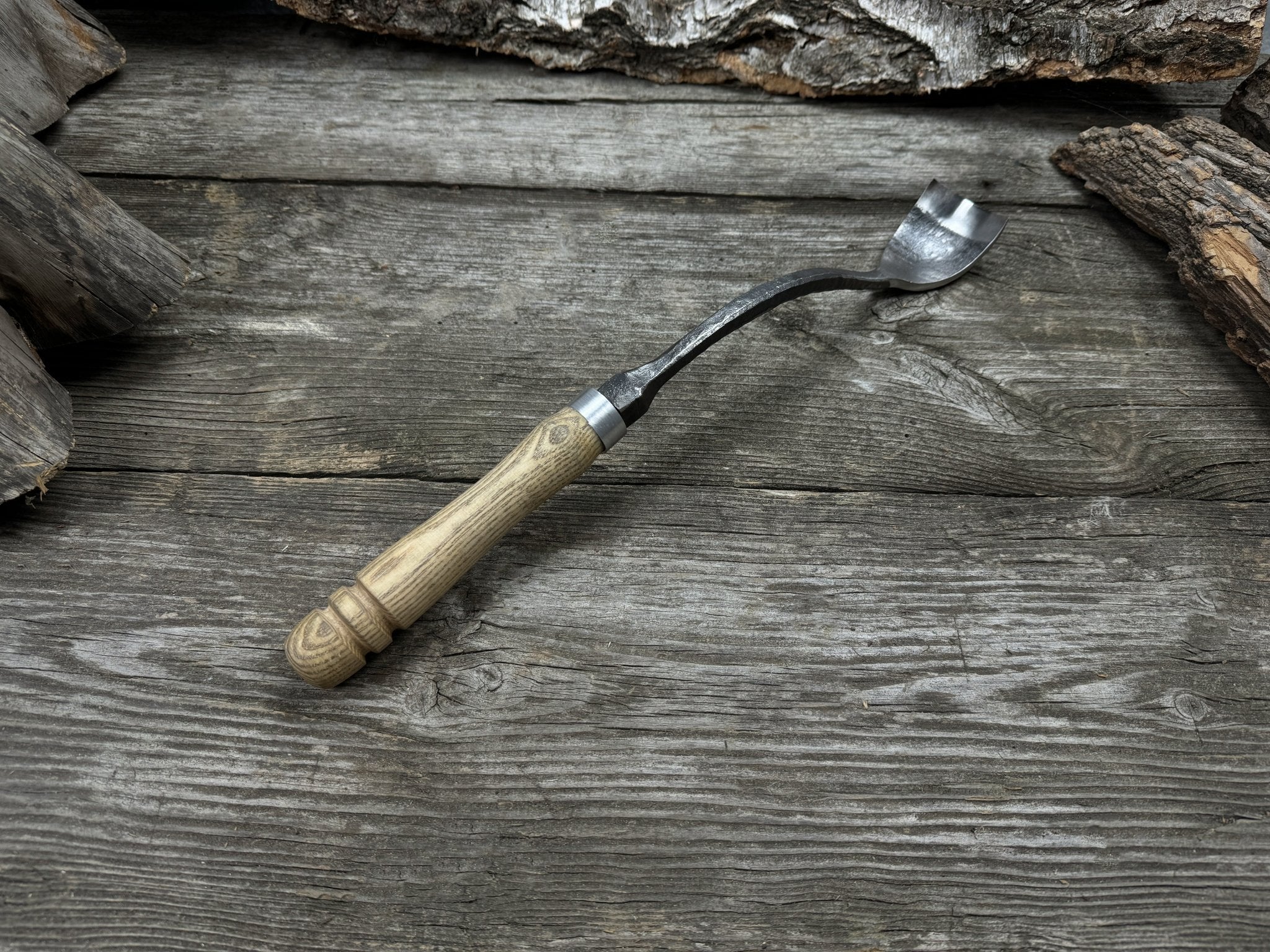 Spoon Bent Gouge, 50 - 70 mm (2 - 2.8 inches) - Randy's LLC