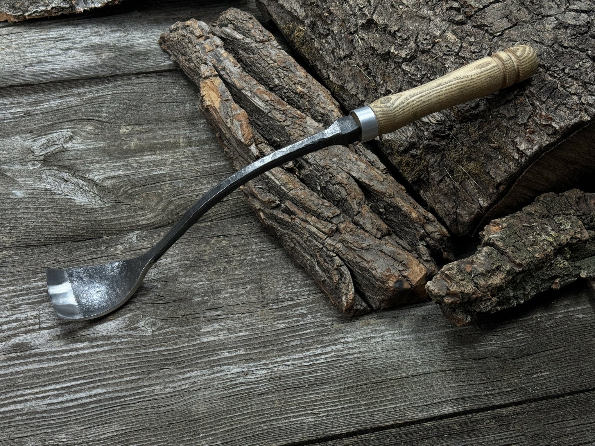 Spoon Bent Gouge, 50 - 70 mm (2 - 2.8 inches) - Randy's LLC