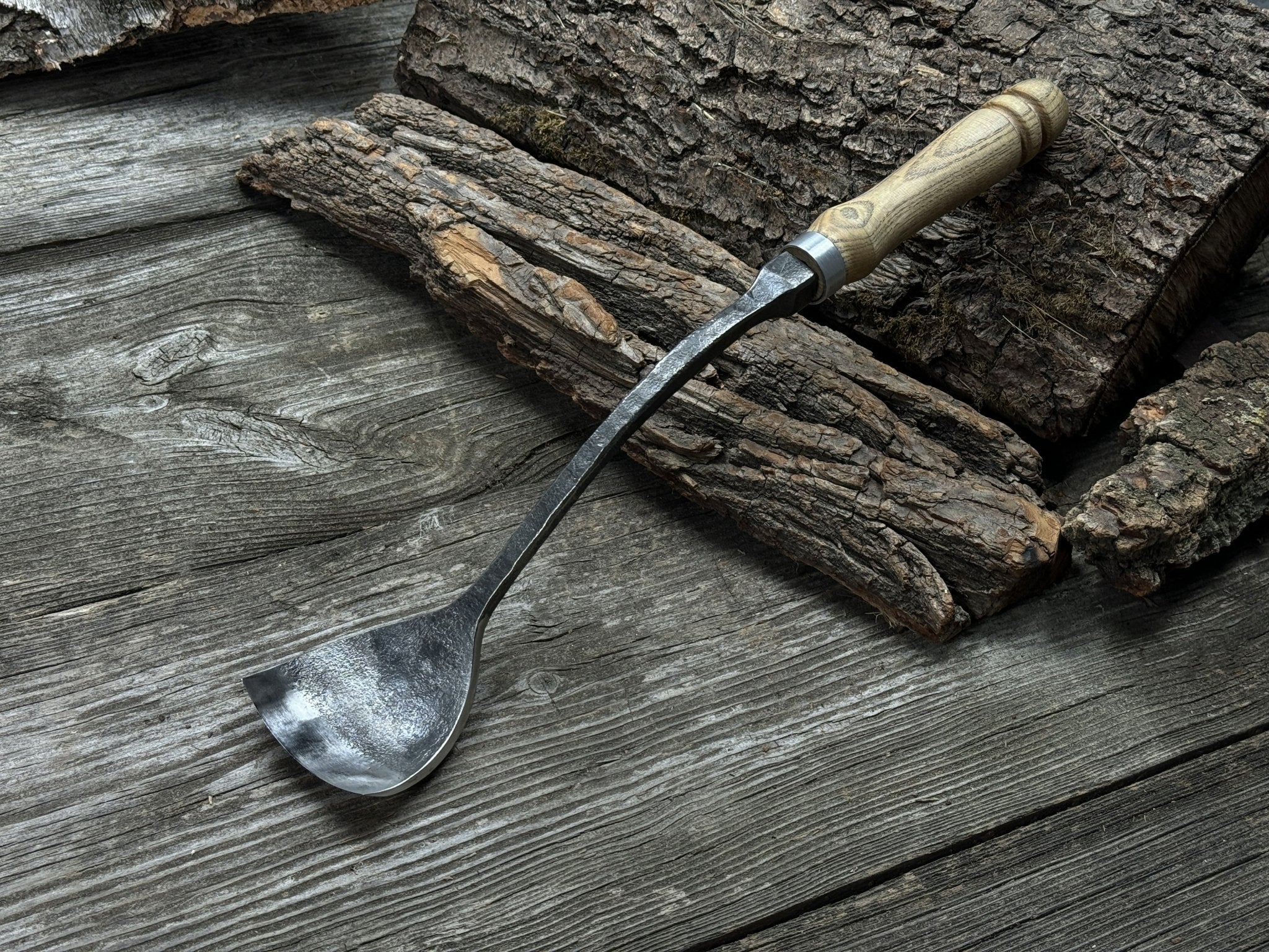 Spoon (Short) Bent Gouge, 50 - 70 mm (2 - 2.8 inches) - Randy's LLC