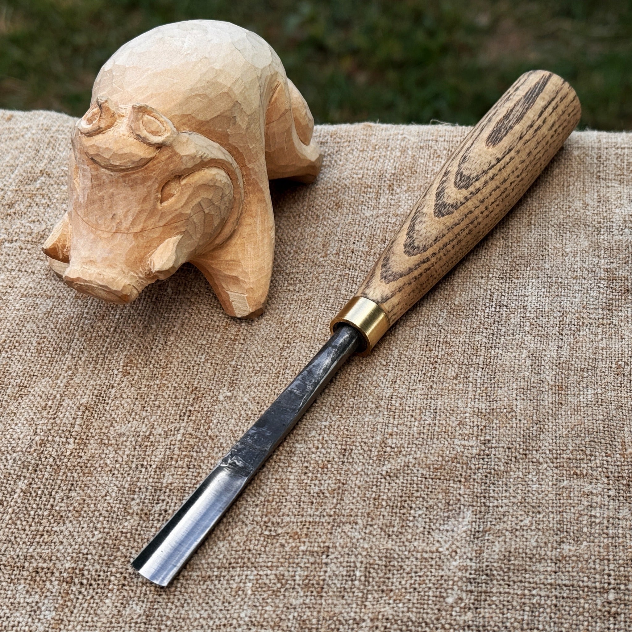 Straight Wood Carving Gouge, 5 - 12 mm (0.20 - 0.47 inches) - Randy's LLC