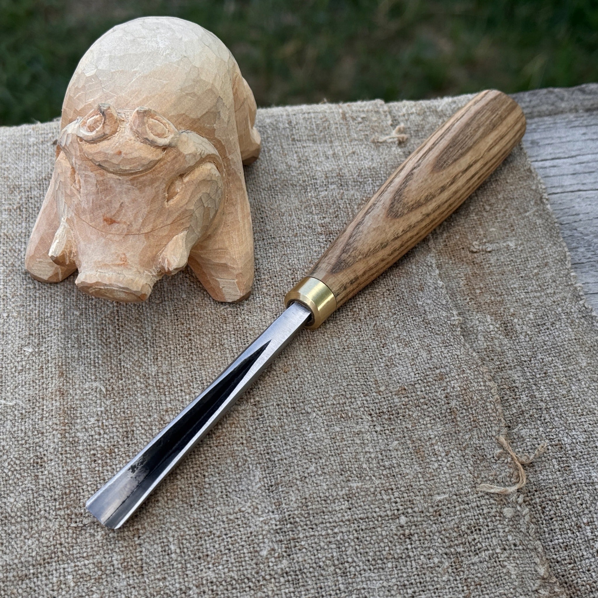 V-Parting Chisel 60 Degree, Blade 8 mm (0.31 inches) - Randy's LLC