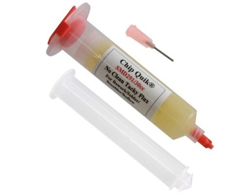 SMD291 Tack Flux w/ 30cc Syringe & Precision Applicator Tip - Randy's LLC