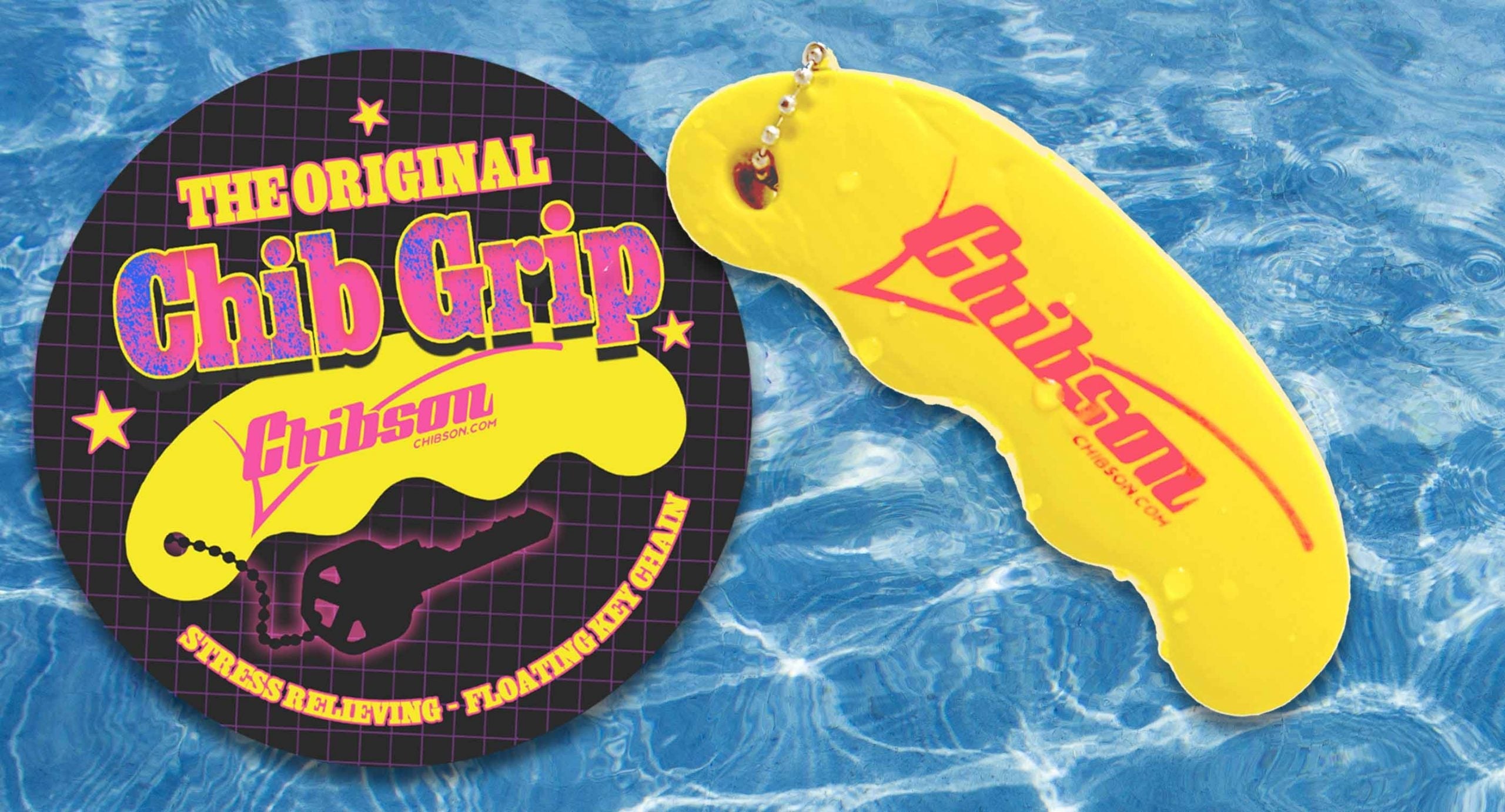 Chib Grip Stress Relieving Floating Key Chain - Randy's LLC