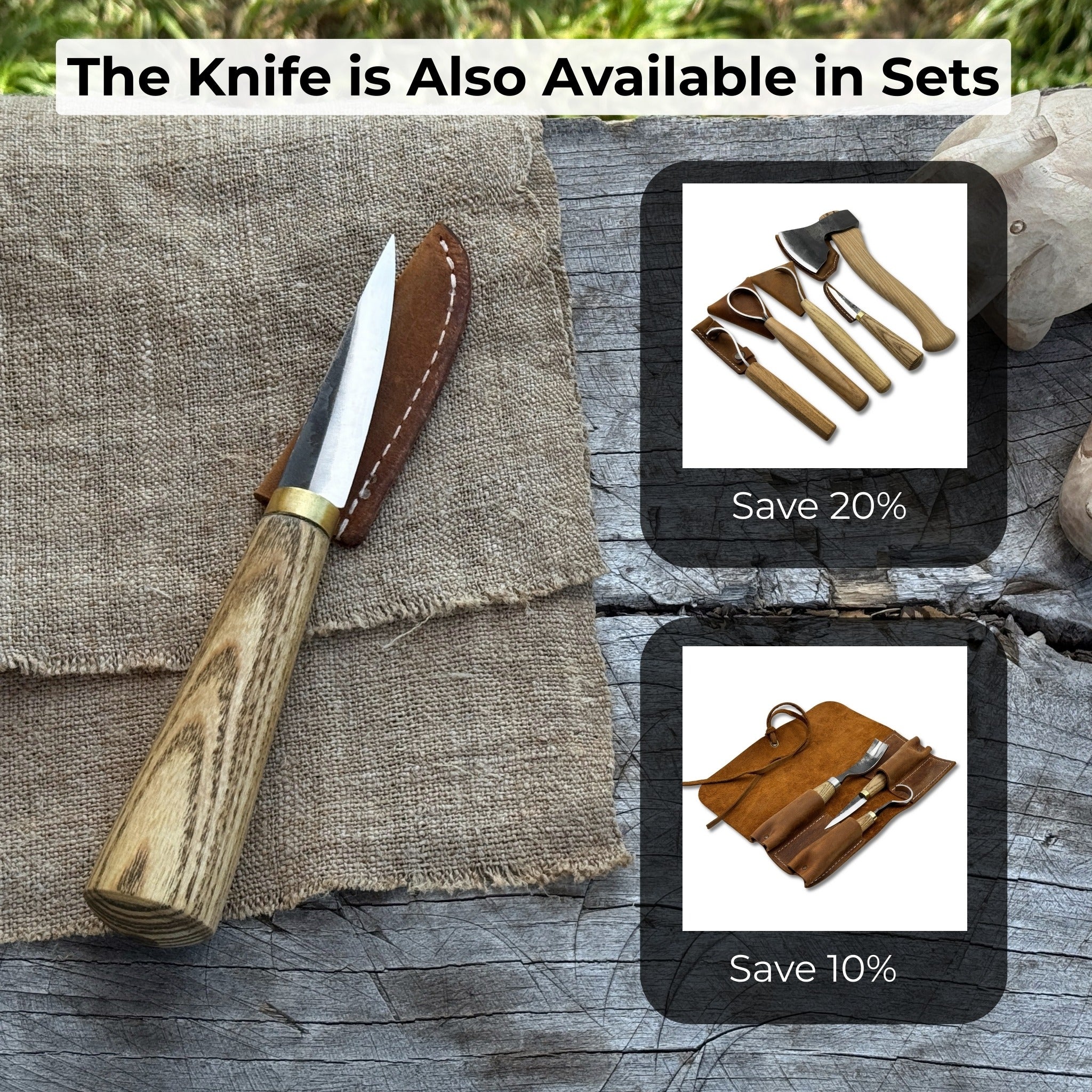 Whittling Sloyd Knife, 7.5 cm (2.95 inches) - Randy's LLC