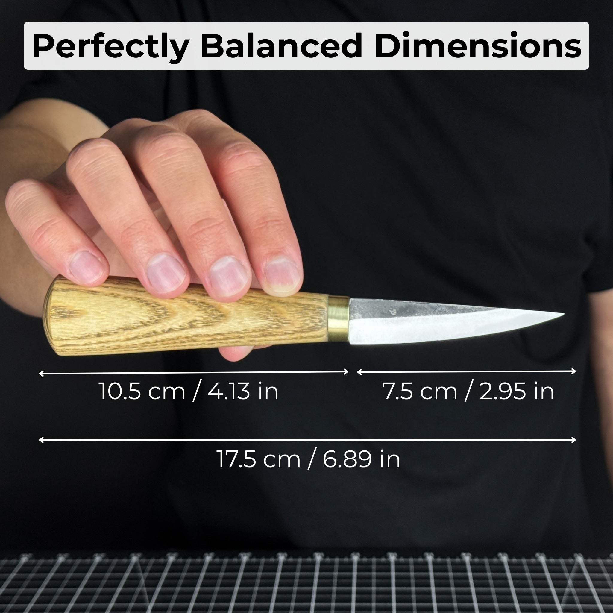 Whittling Sloyd Knife, 7.5 cm (2.95 inches) - Randy's LLC