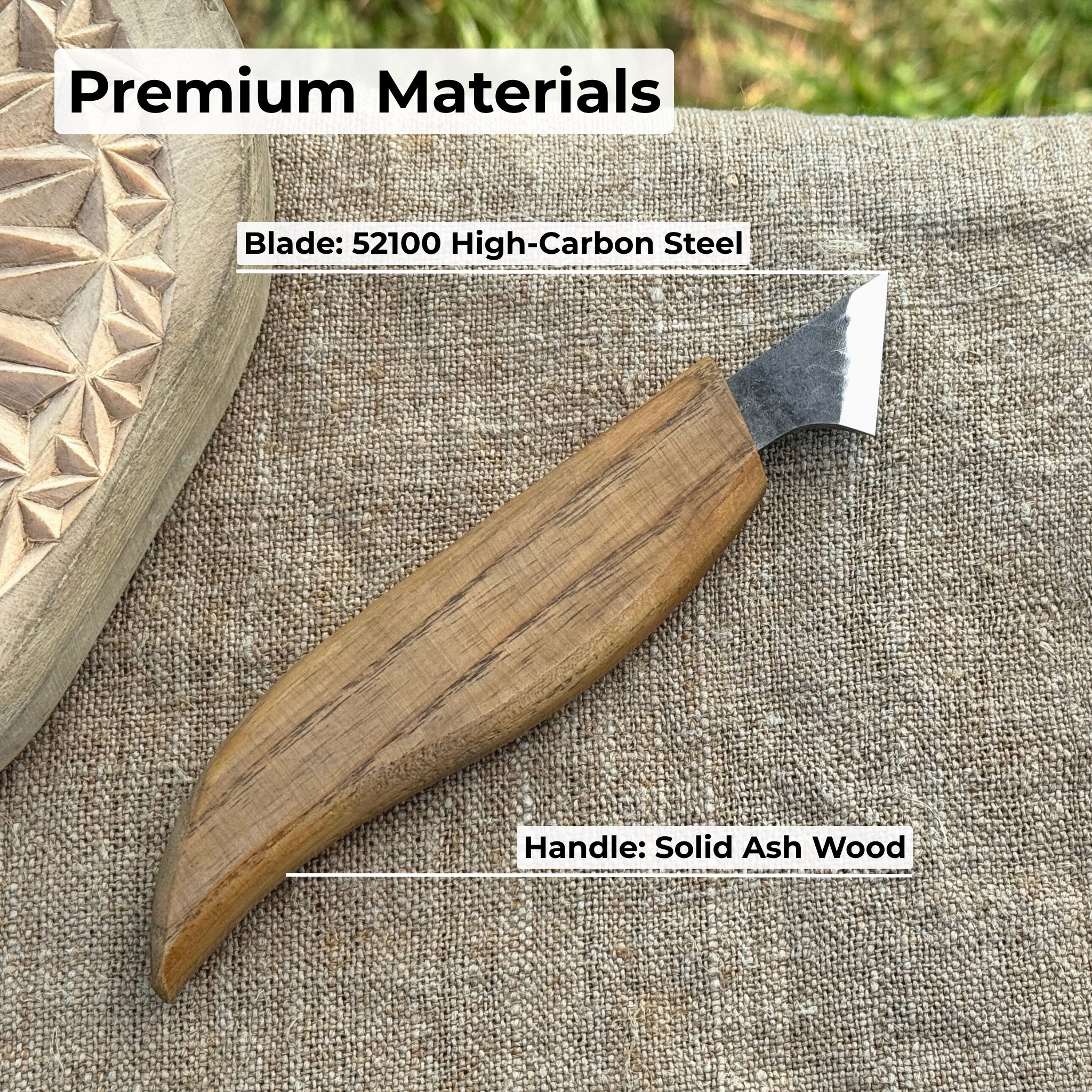 Wood Carving Knife, 2.5 cm (1 inch) - Randy's LLC