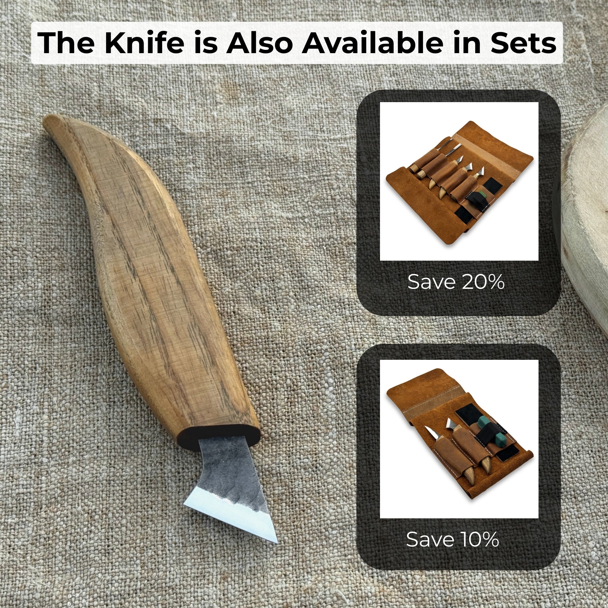 Wood Carving Knife, 2.5 cm (1 inch) - Randy's LLC