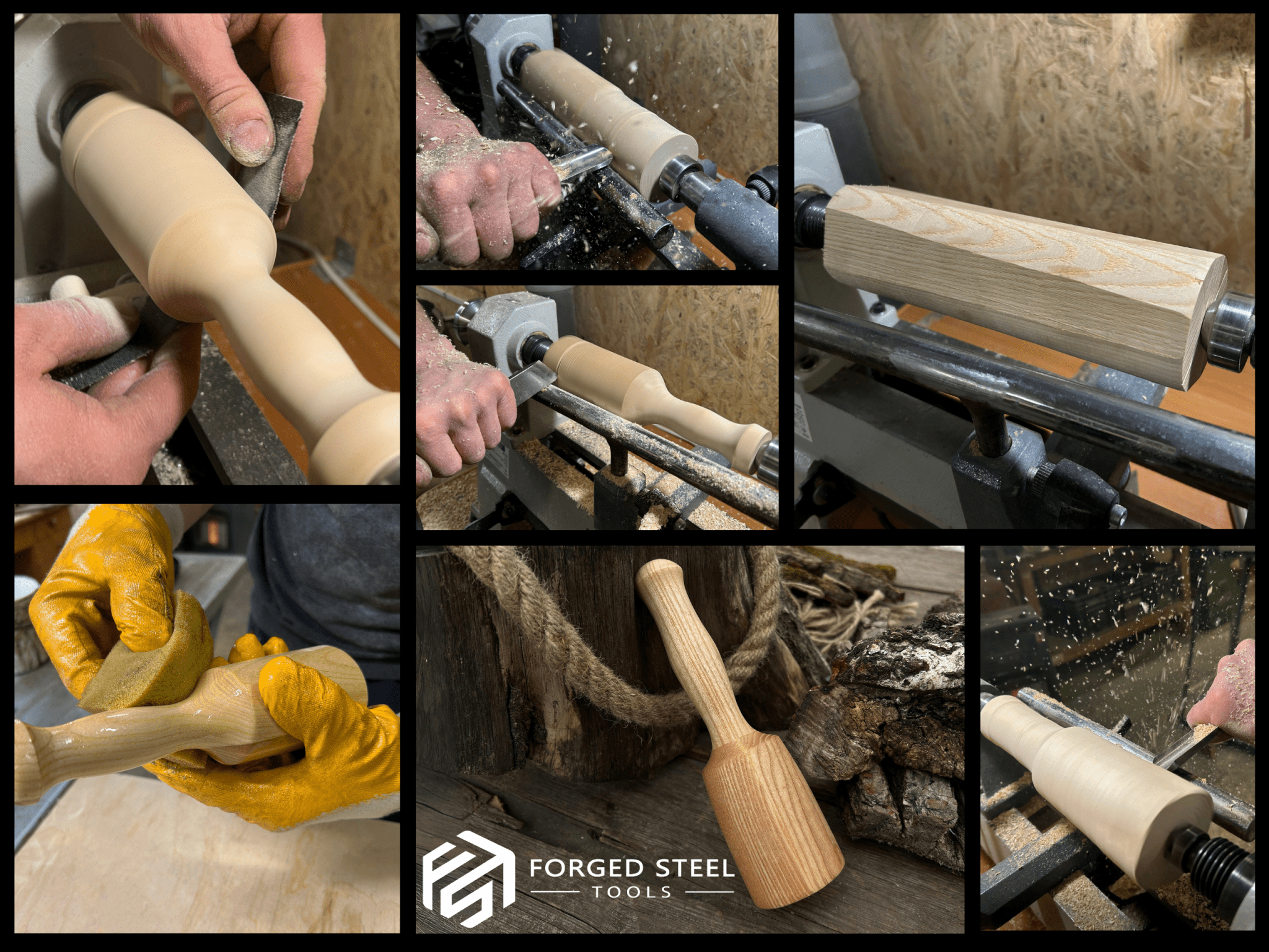 Quiet 7 oz. Wooden Mallet (Mallet Tool) - Randy's LLC