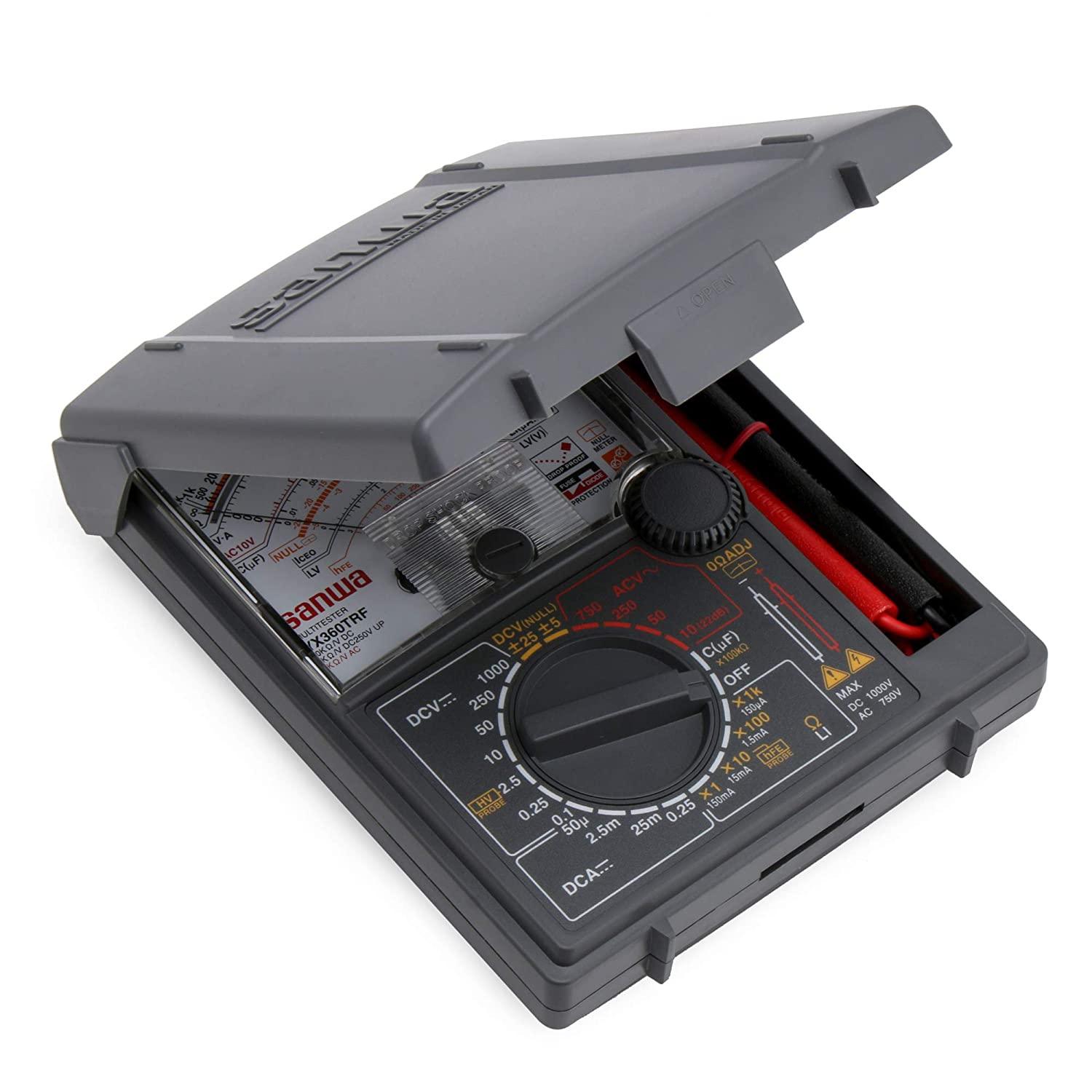 YX360TRF Analog Multimeter w/ Built-In Case - Randy's LLC