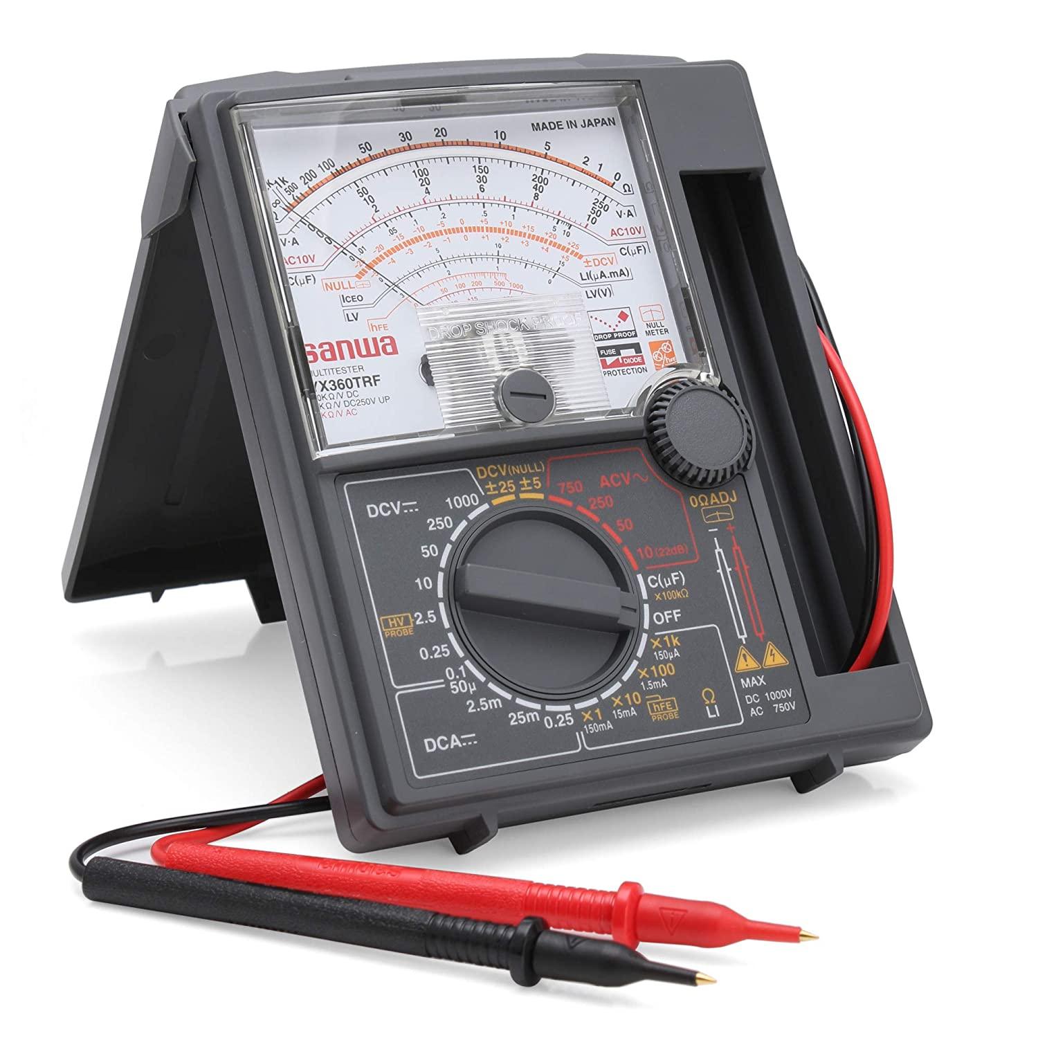 YX360TRF Analog Multimeter w/ Built-In Case - Randy's LLC